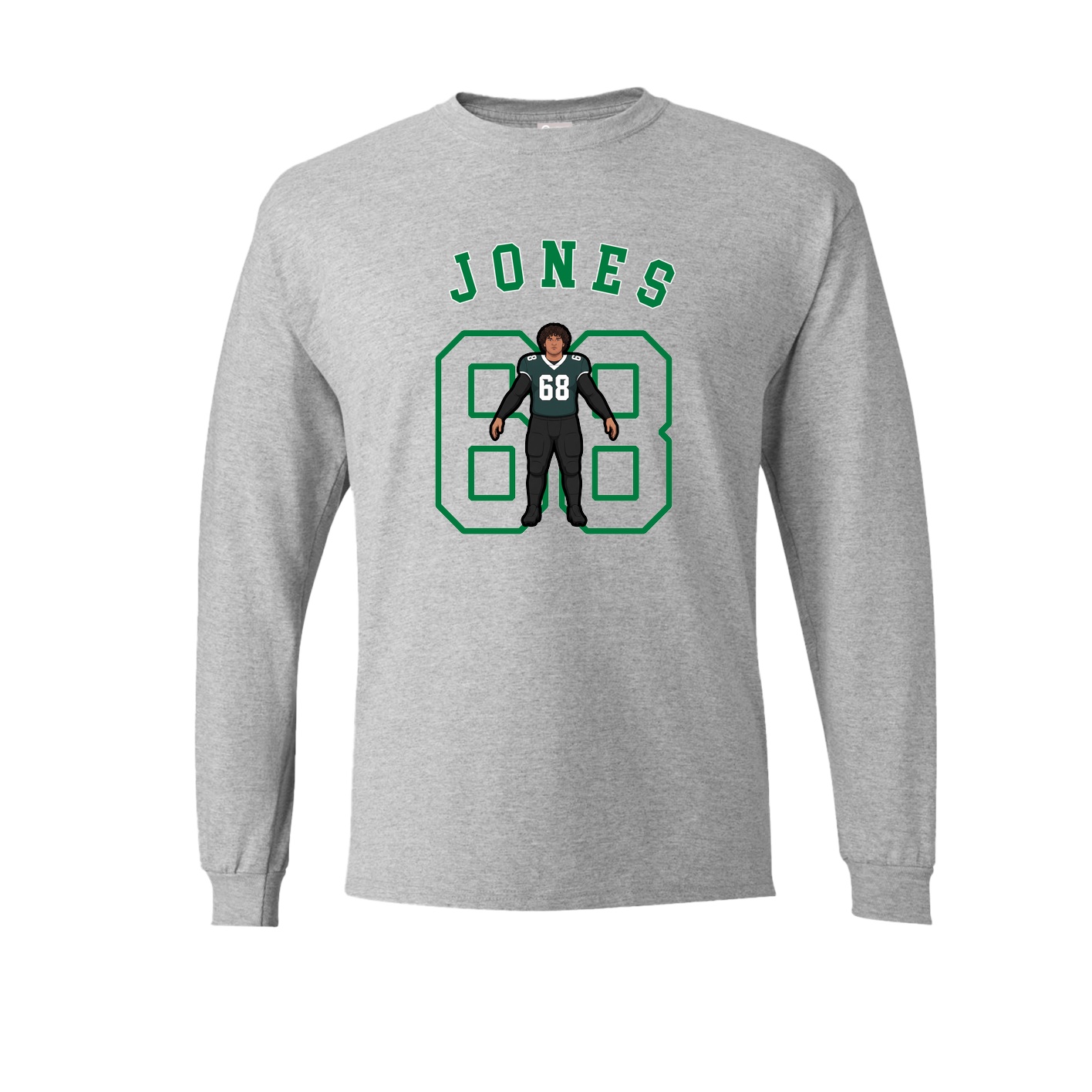 Long Sleeve Tee — Shirsey Arch in Grey