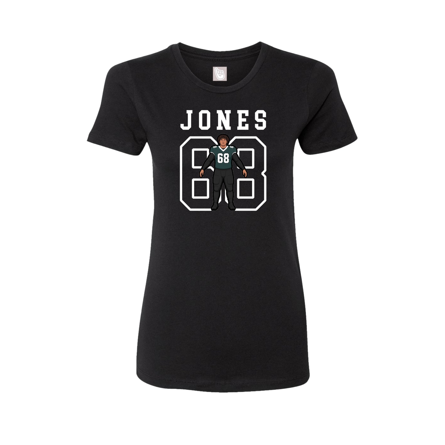 Fitted Women's Tee — Shirsey in Black