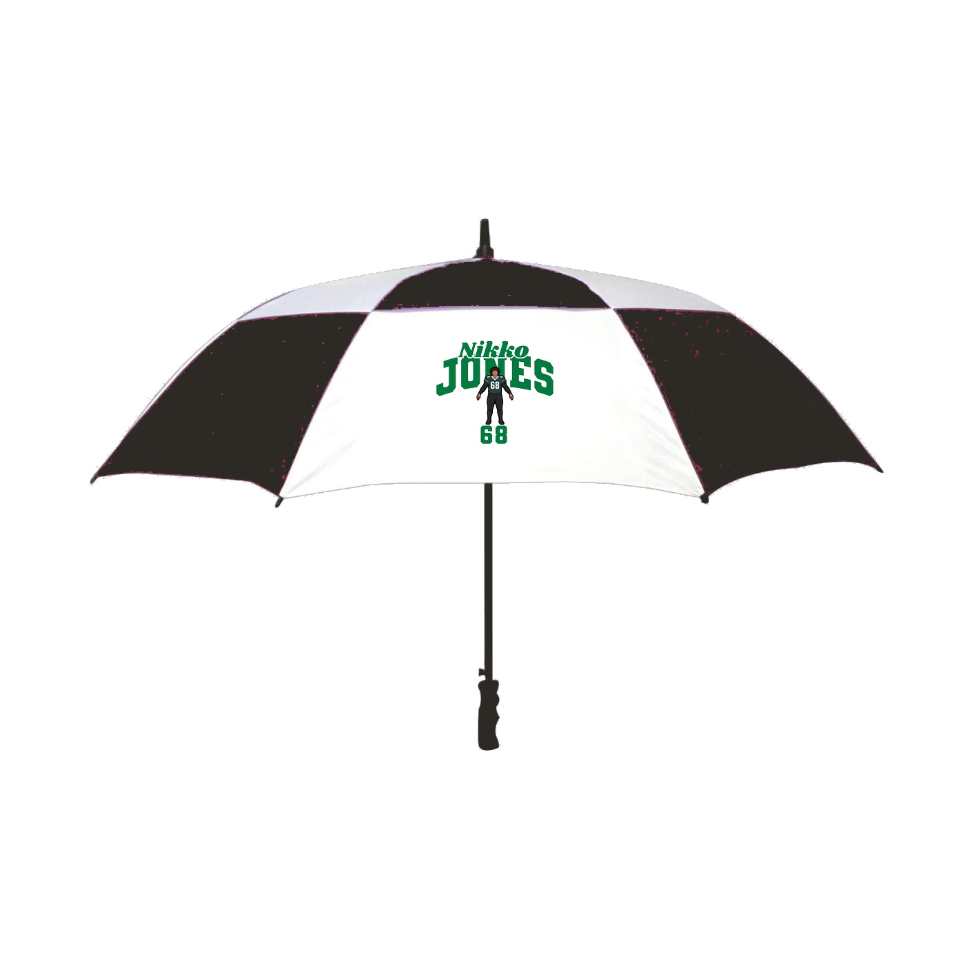 Golf Umbrella — Signature Arch in Black