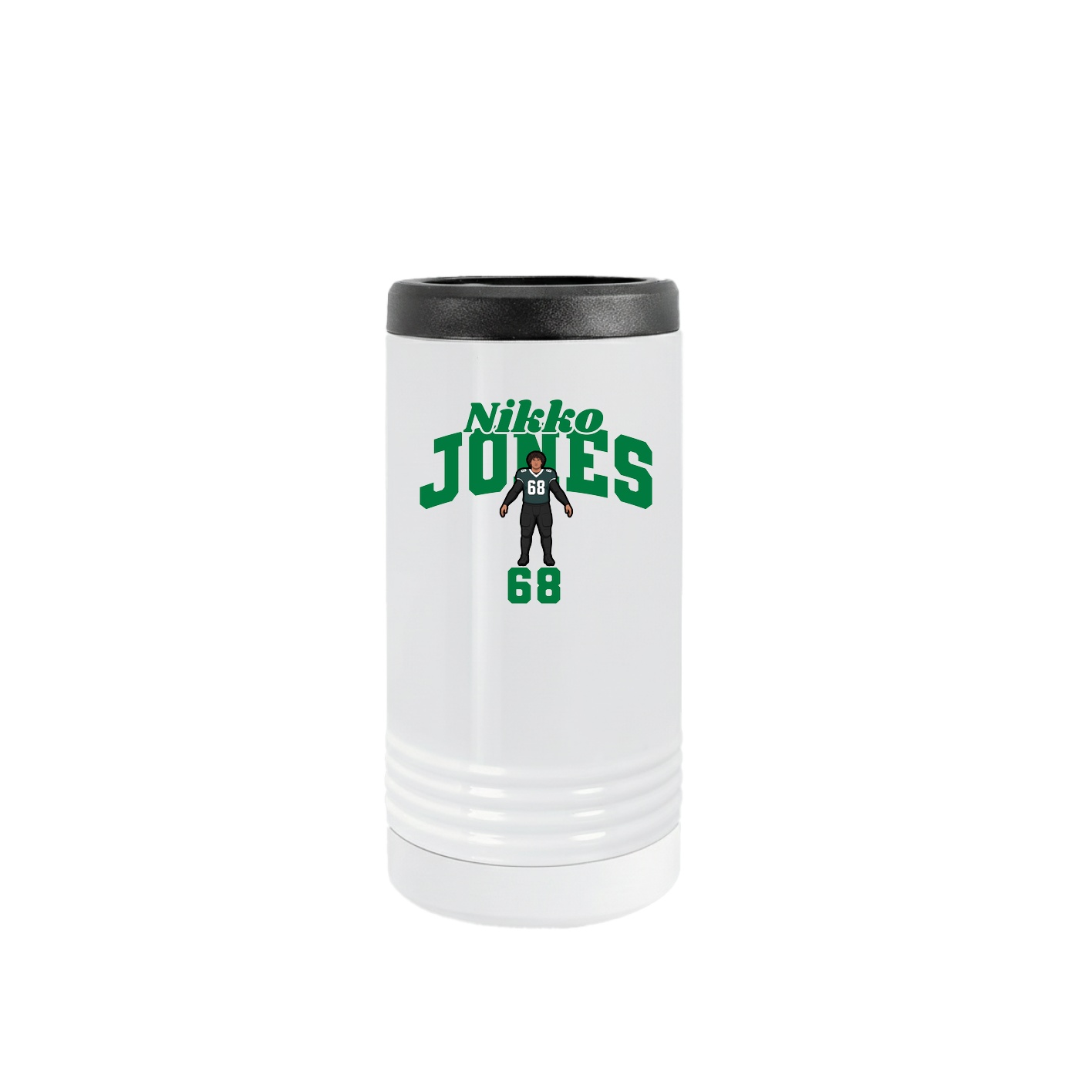 Slim Beverage Holder — Signature Arch in White
