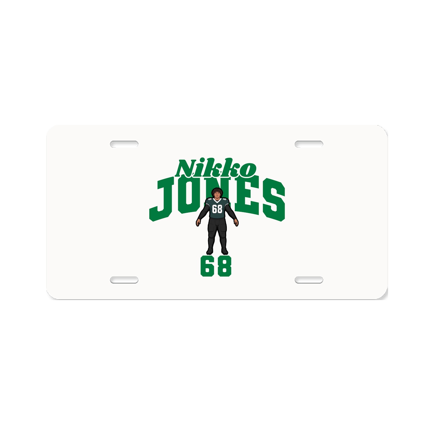 License Plate — Signature Arch in Classic