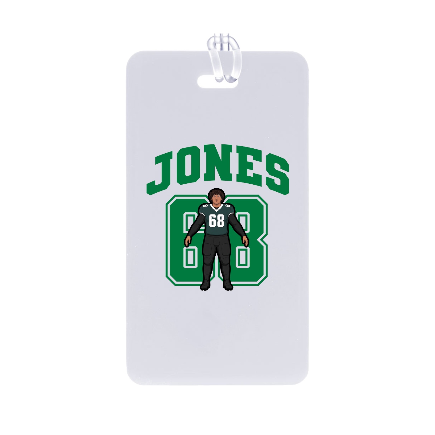Bag Tag — Number in Classic