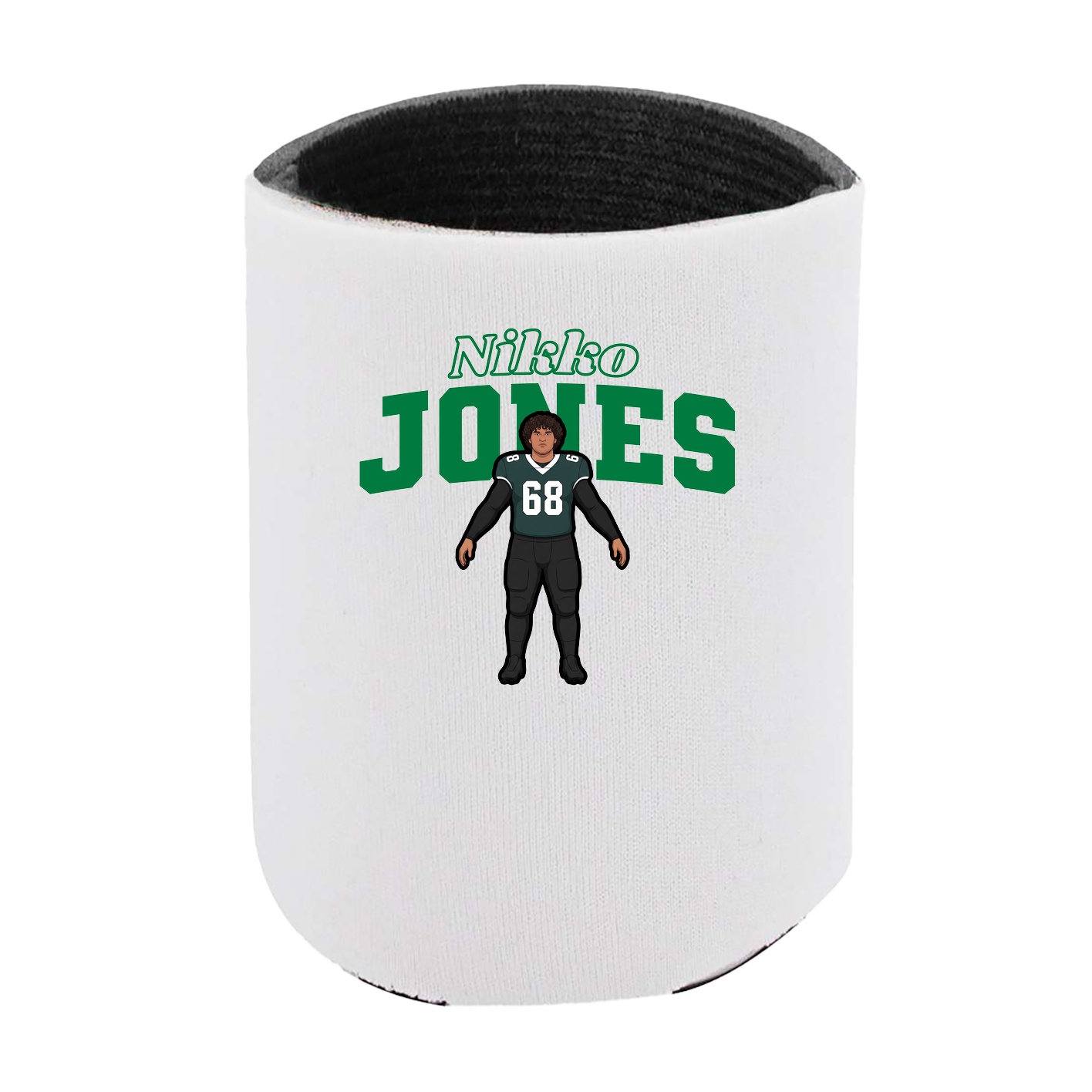 Can Holder — Name Arch in White