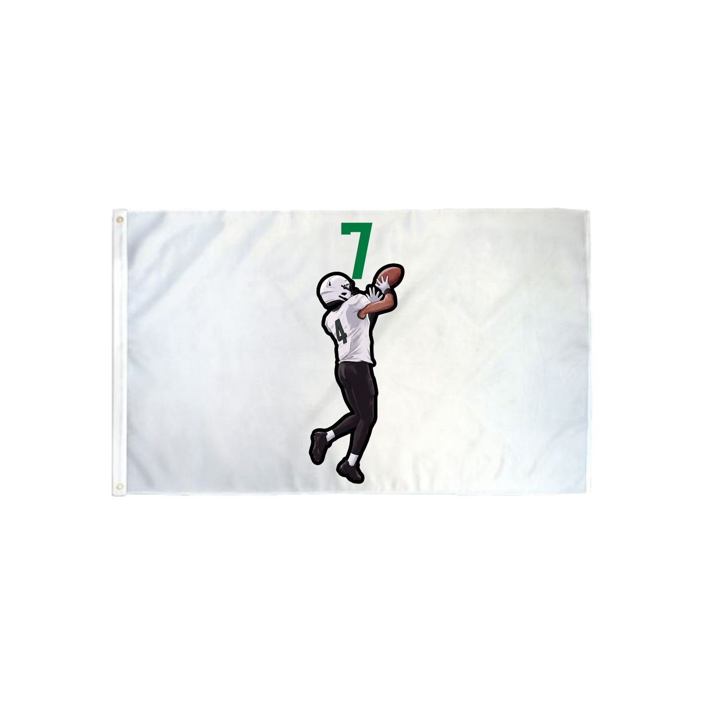 3x5 Flag — Number Top in Classic