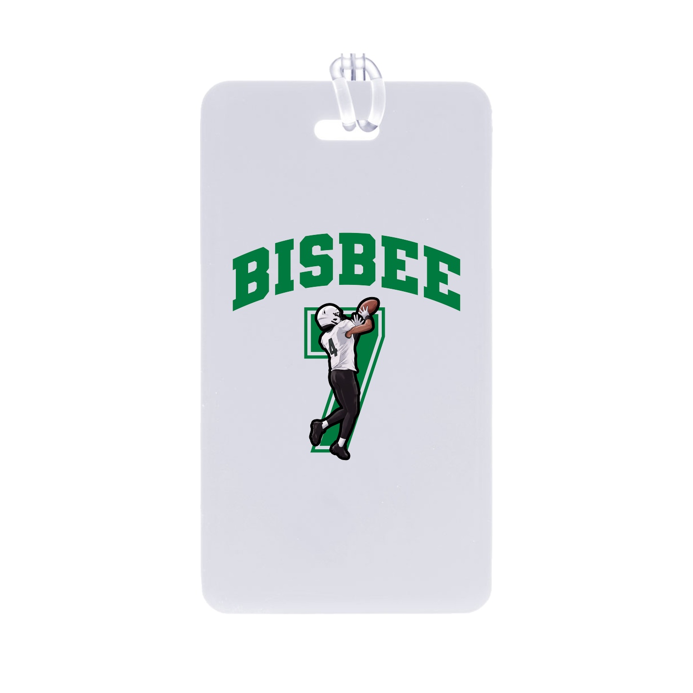 Bag Tag — Number in Classic