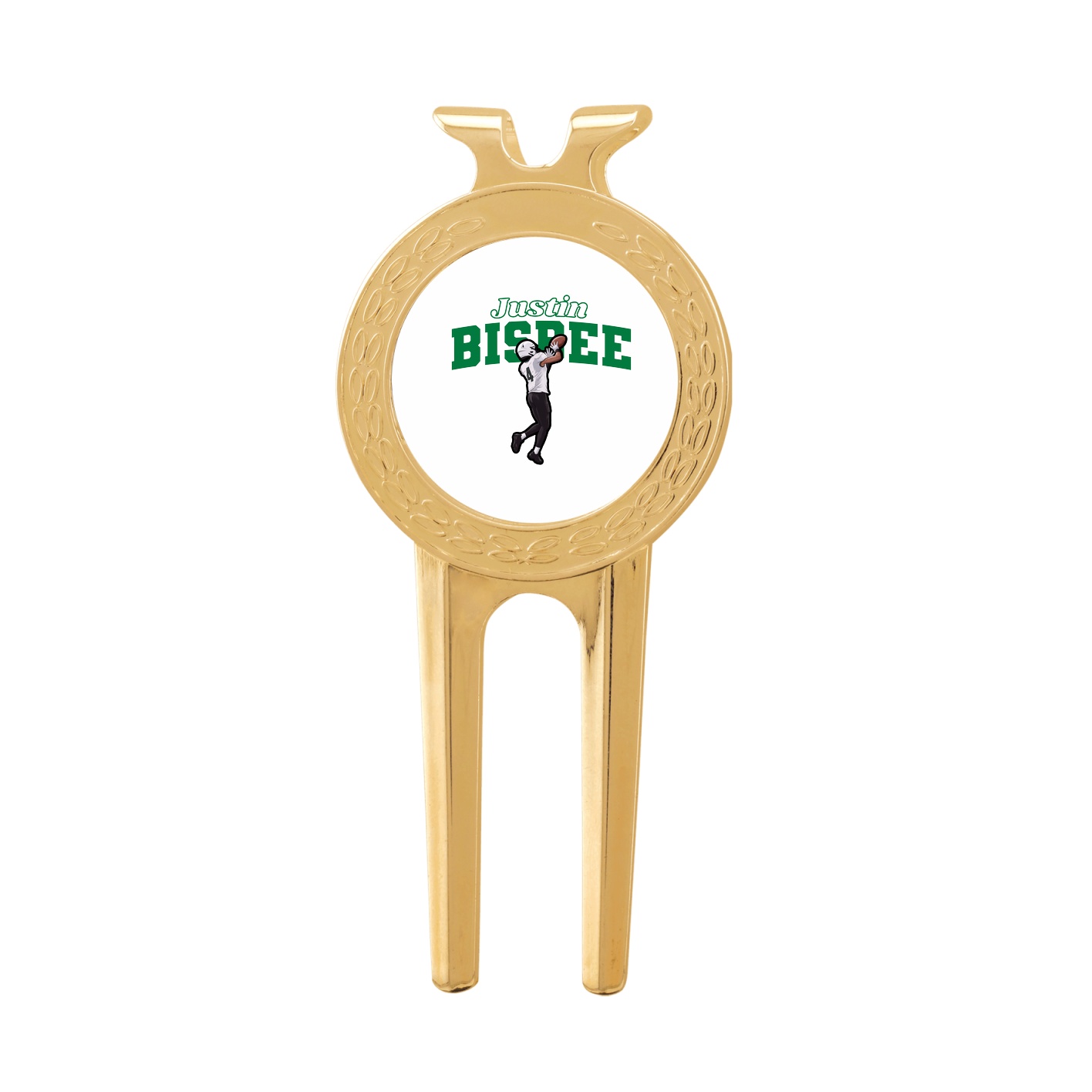 Divot Tool with Ball Marker — Name Arch in Classic