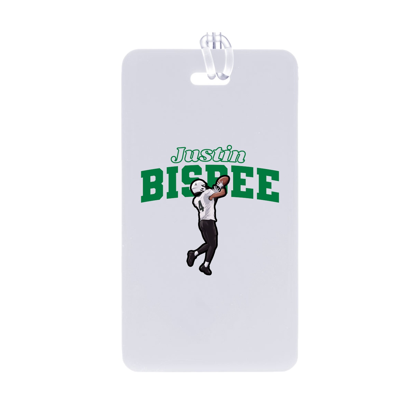 Bag Tag — Name Arch in Classic