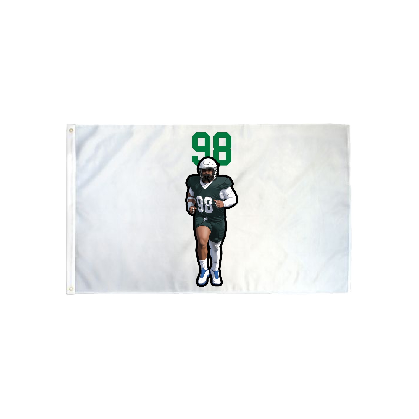 3x5 Flag — Number Top in Classic