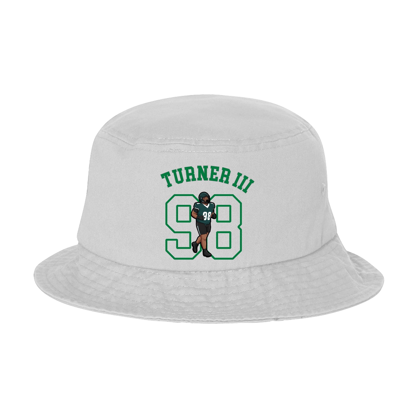 Bucket Cap — Shirsey Arch in White