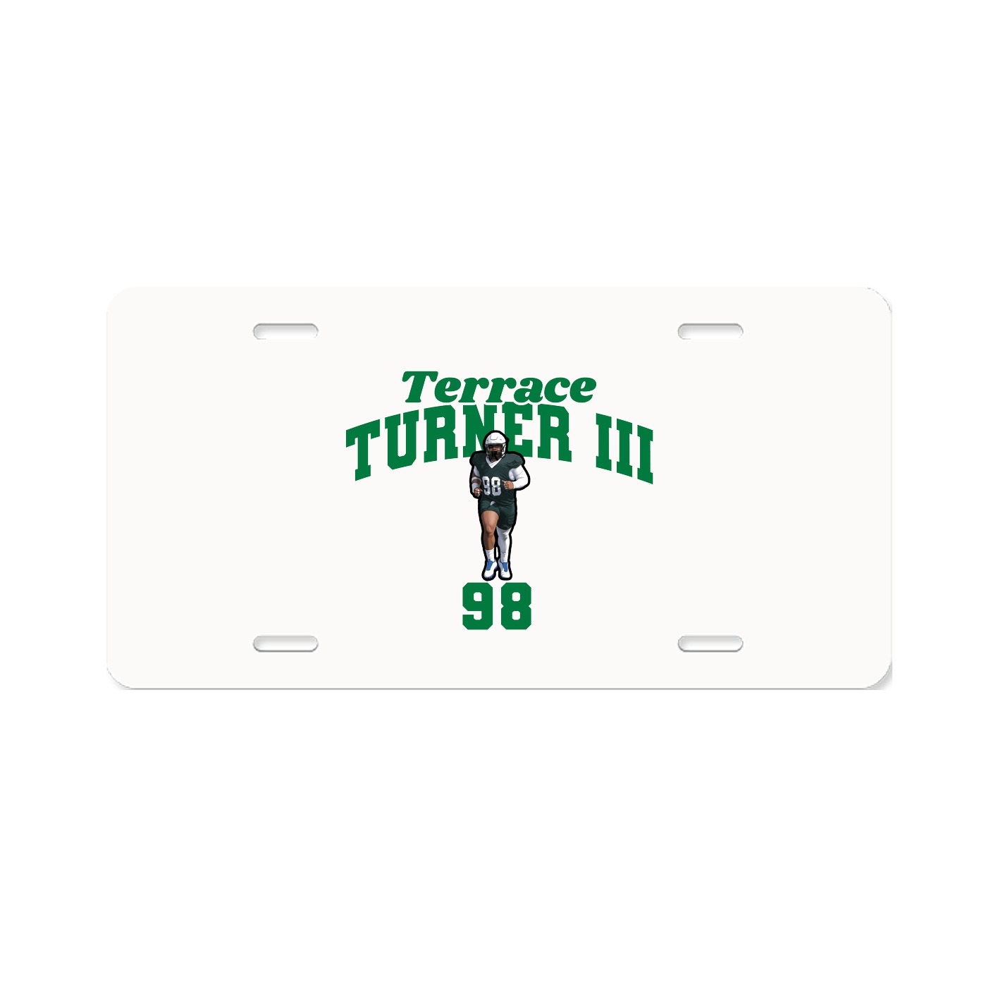 License Plate — Signature Arch in Classic