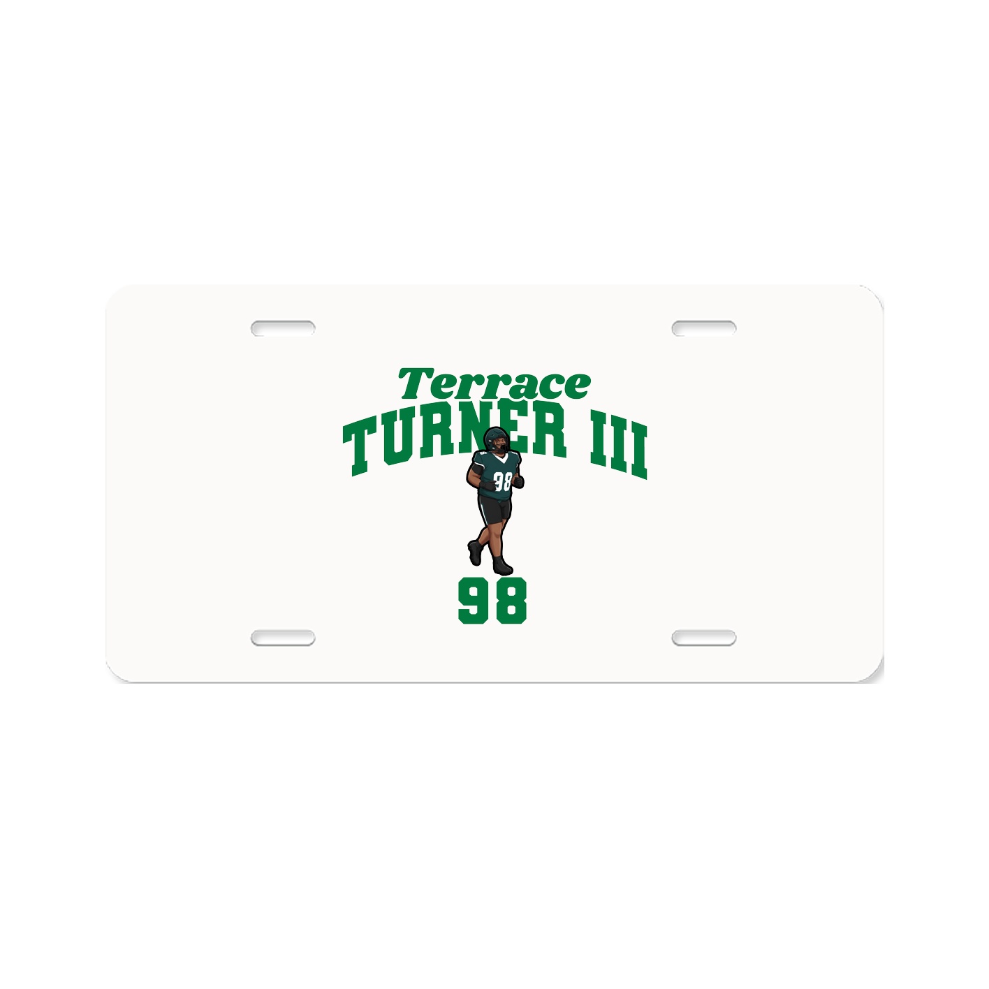 License Plate — Signature Arch in Classic