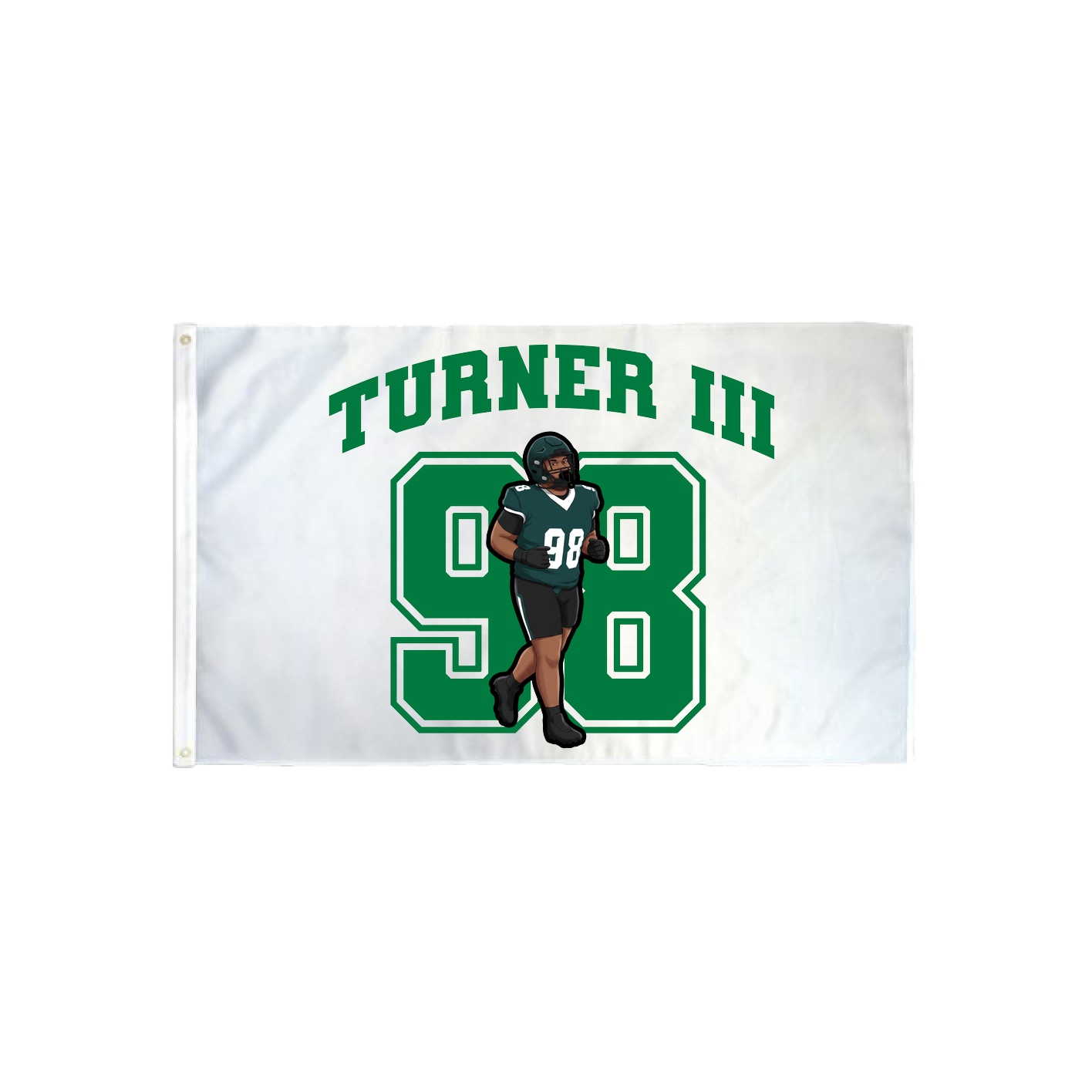 3x5 Flag — Number in Classic