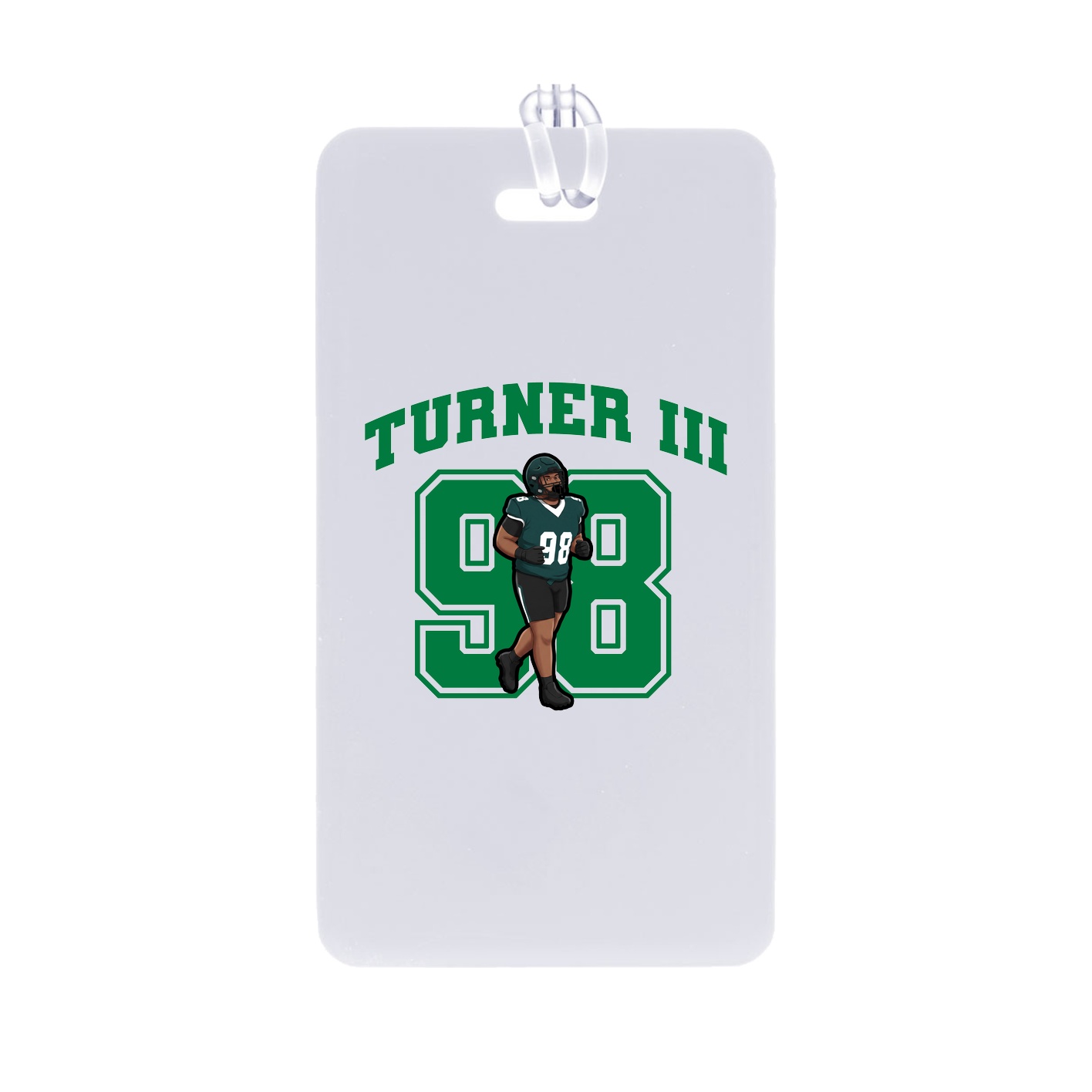 Bag Tag — Number in Classic