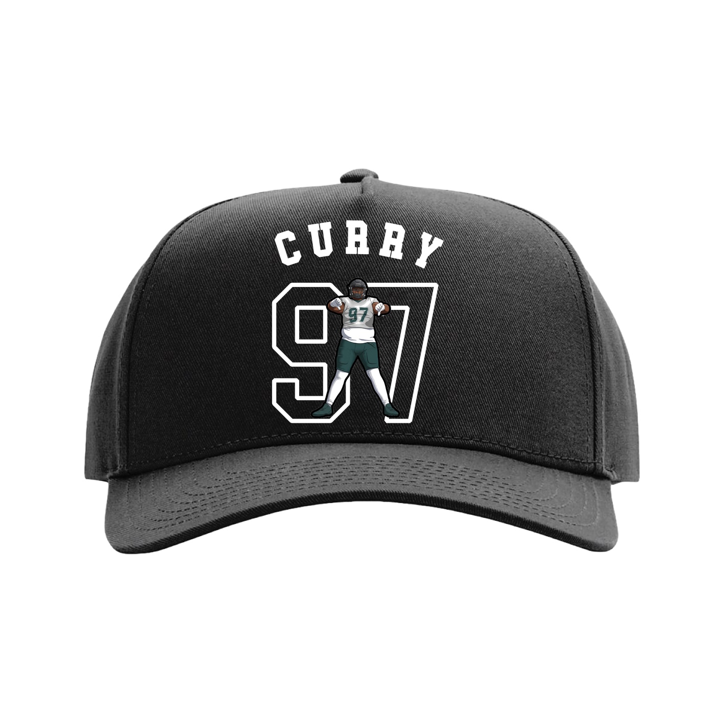 Full Fabric Five-Panel Champ Cap