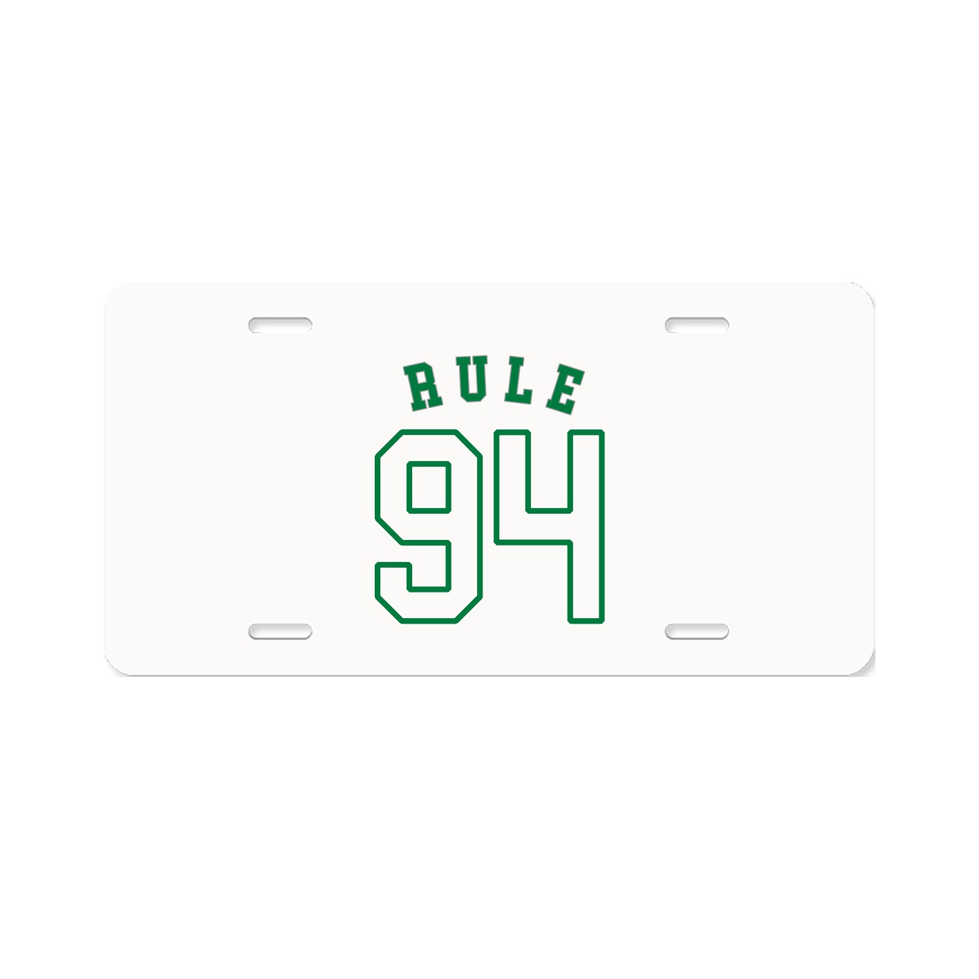 License Plate — Shirsey Arch in Classic