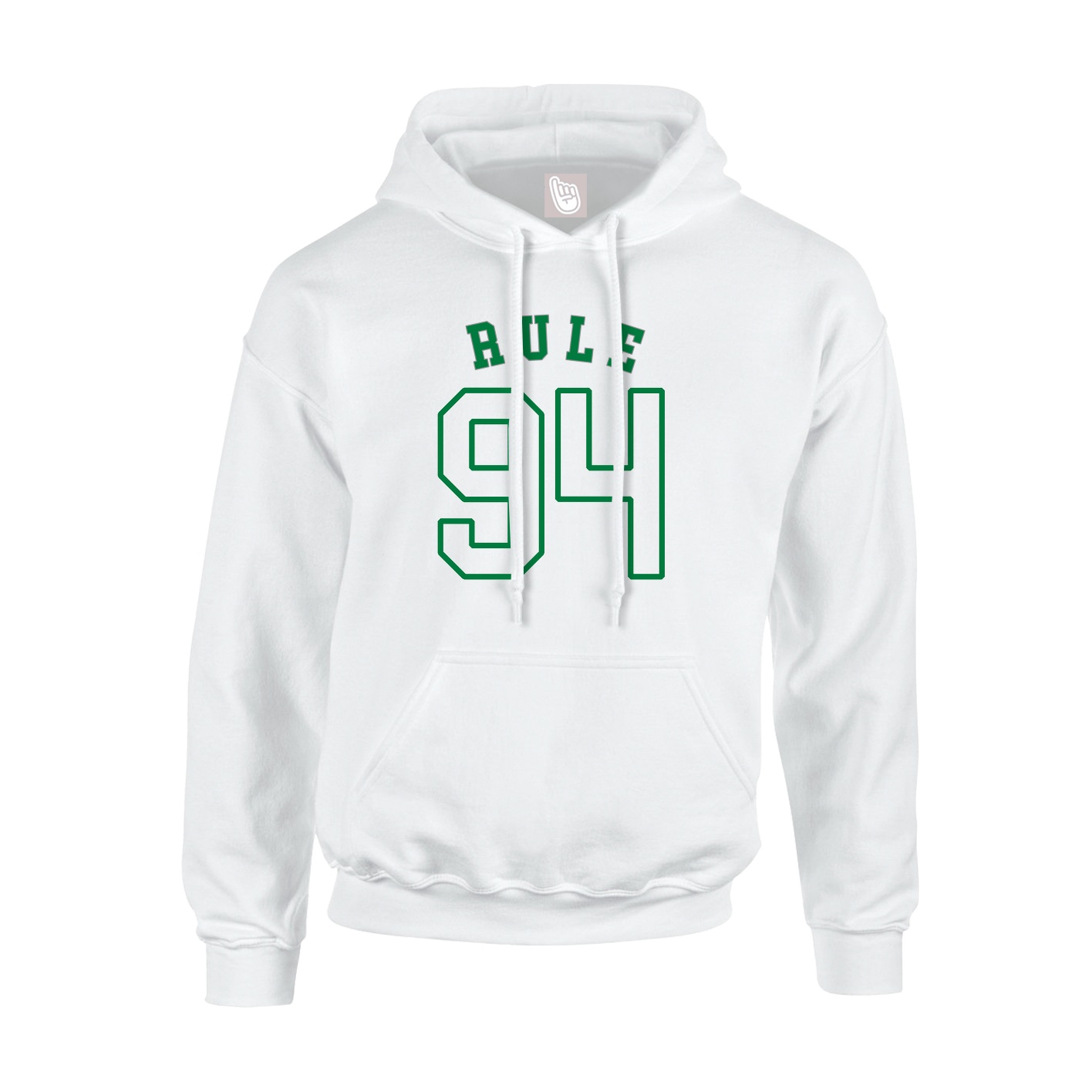 Hoodie — Shirsey Arch in White