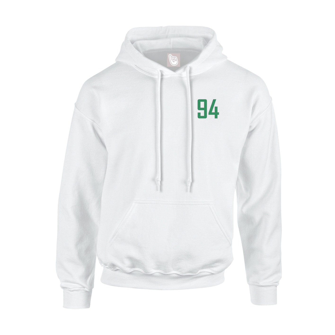 Hoodie — Front Shirsy in White