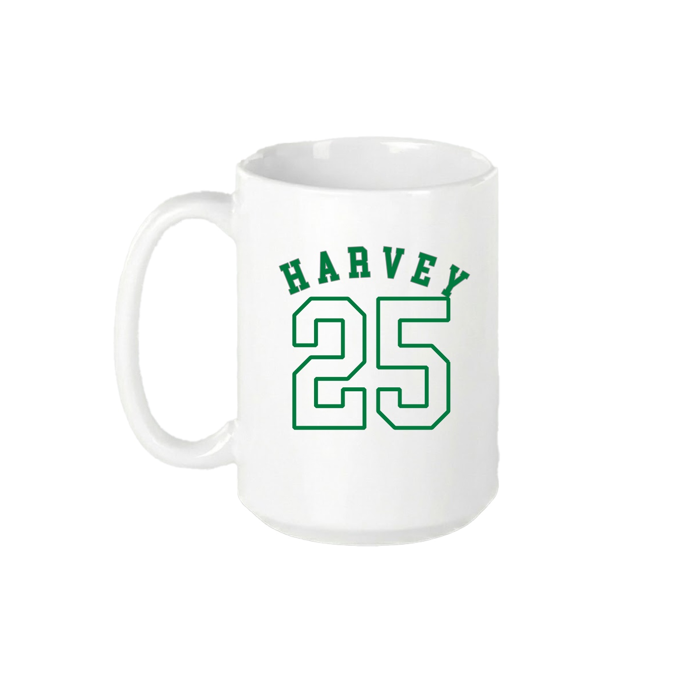 15oz Coffee Mug — Shirsey Arch in White
