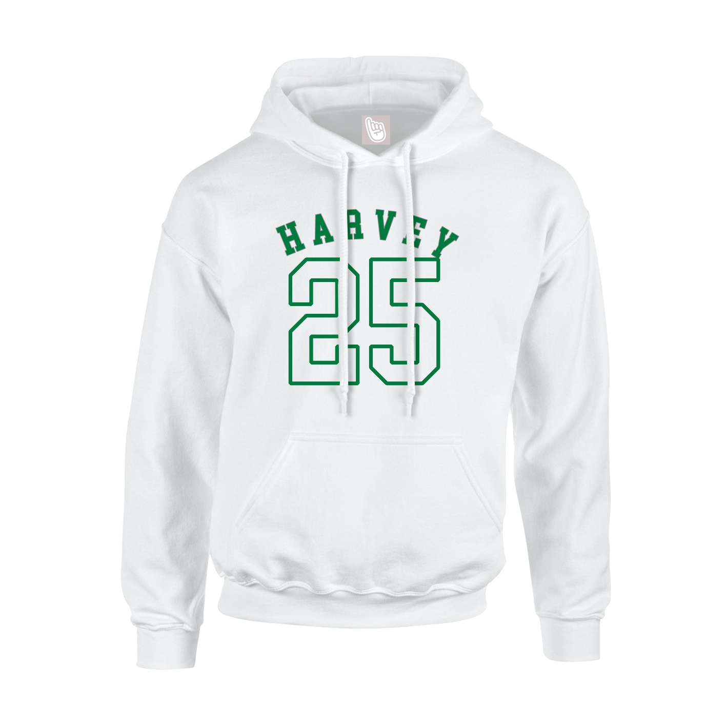 Hoodie — Shirsey Arch in White
