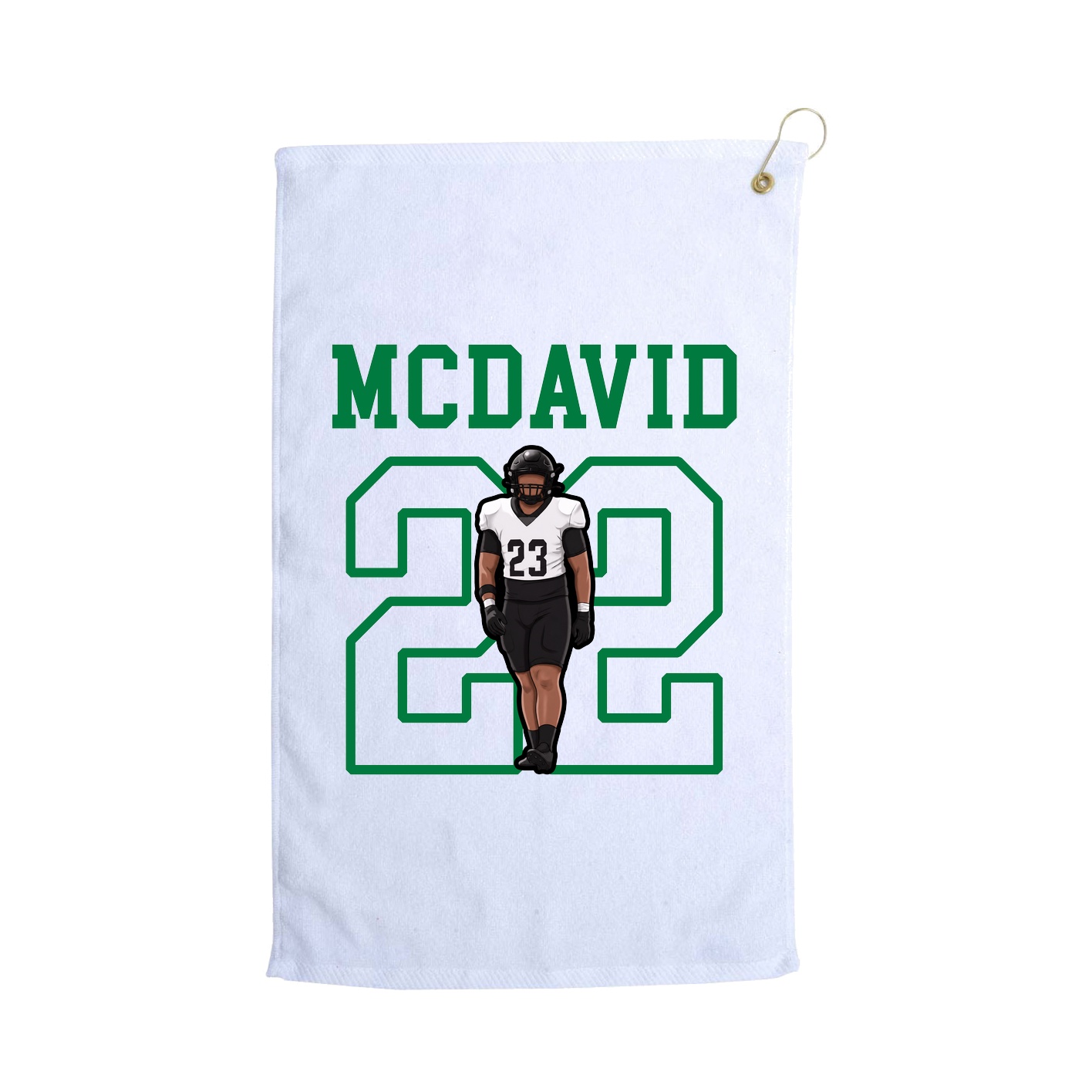 Golf Towel — Shirsey in White