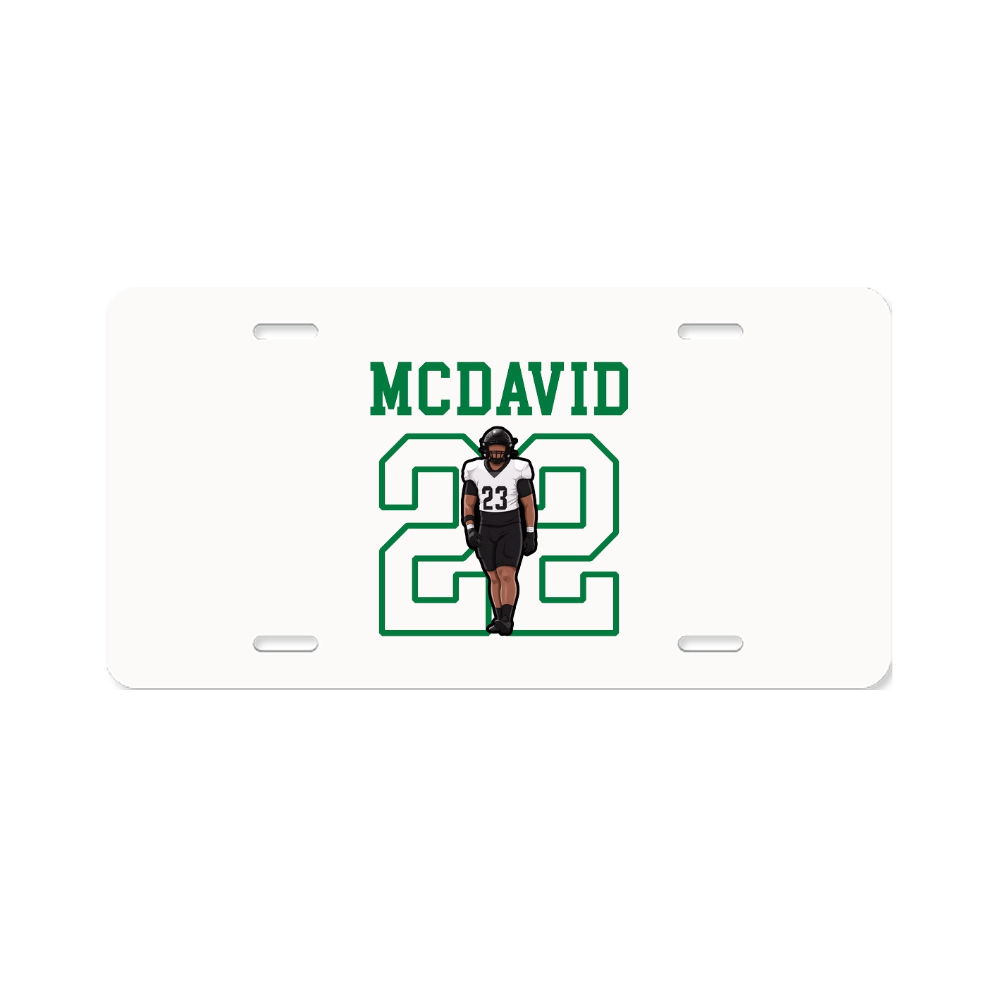 License Plate — Shirsey in Classic