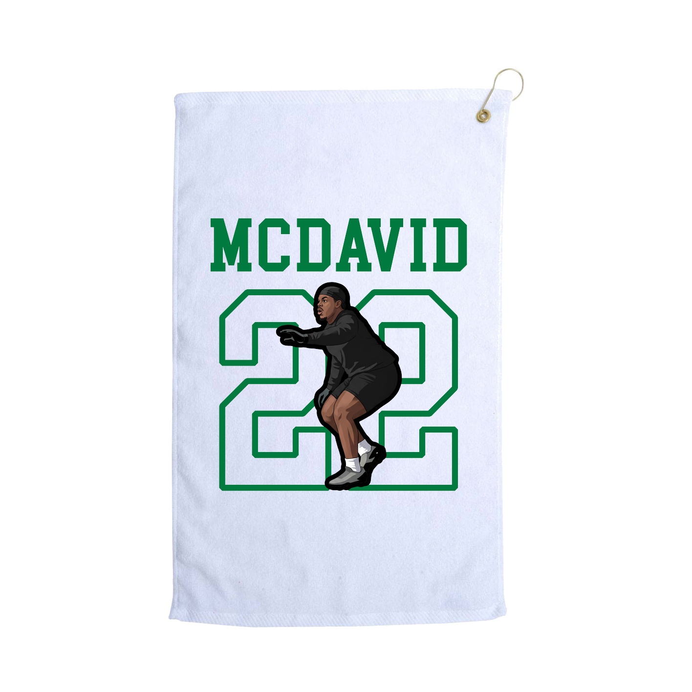 Golf Towel — Shirsey in White