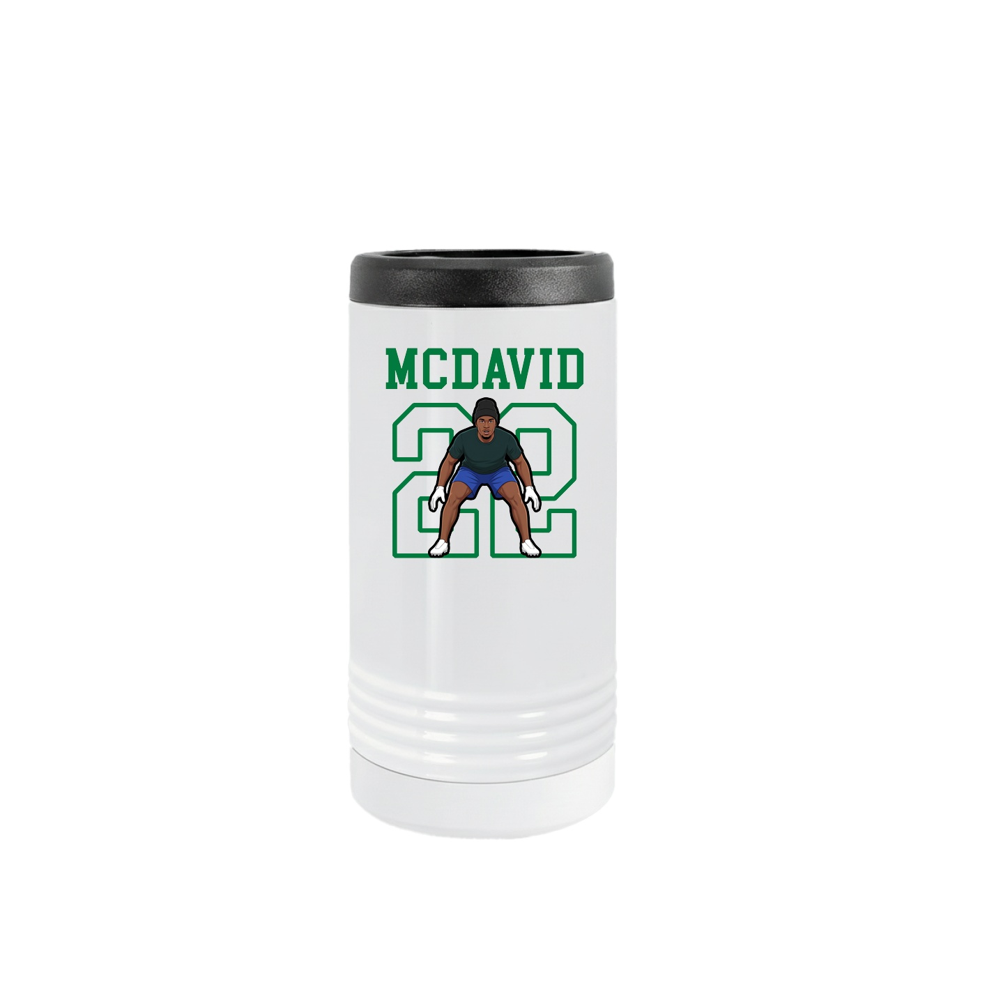 Slim Beverage Holder — Shirsey in White