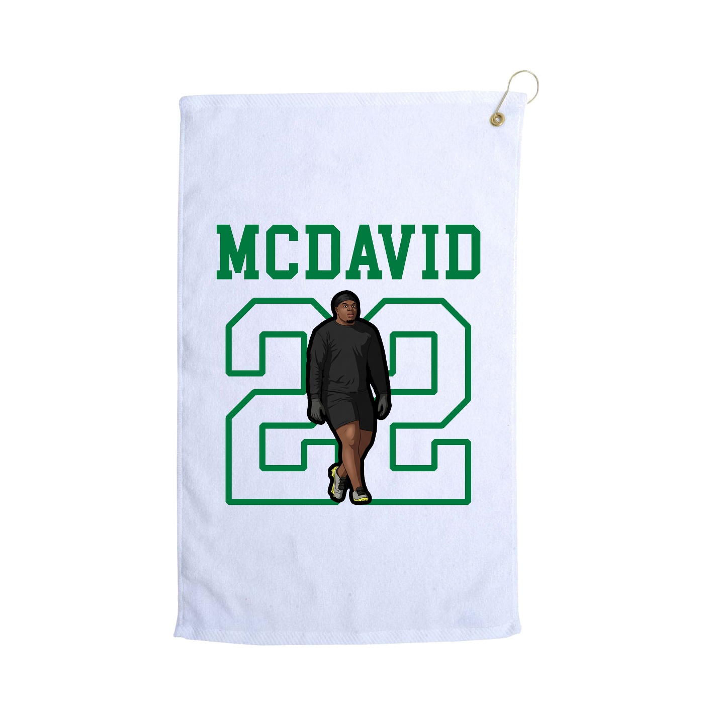 Golf Towel — Shirsey in White