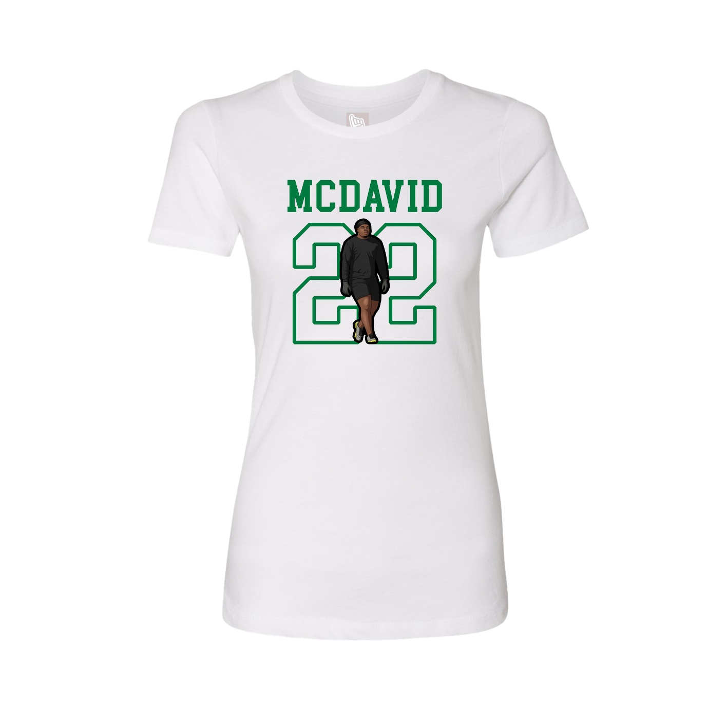 Fitted Women's Tee — Shirsey in White