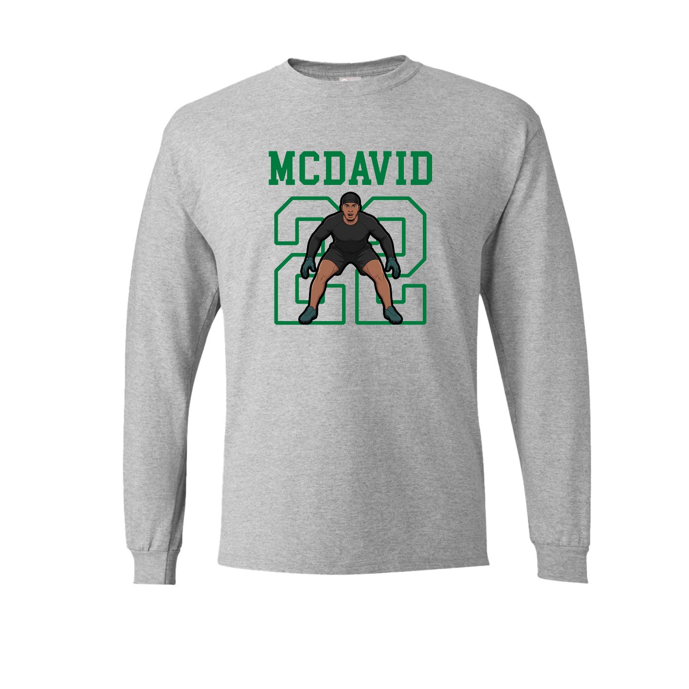 Long Sleeve Tee — Shirsey in Grey