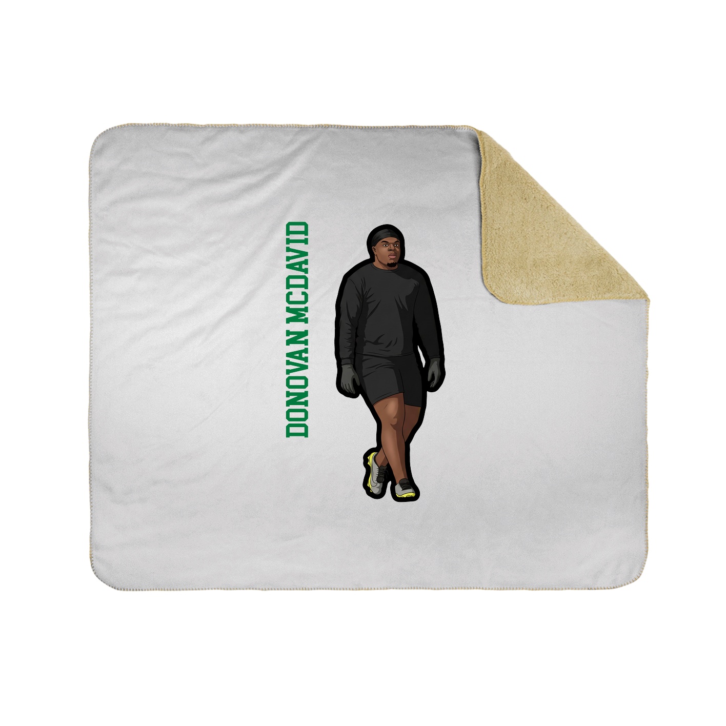 50x60 Sherpa Lined Throw Blanket