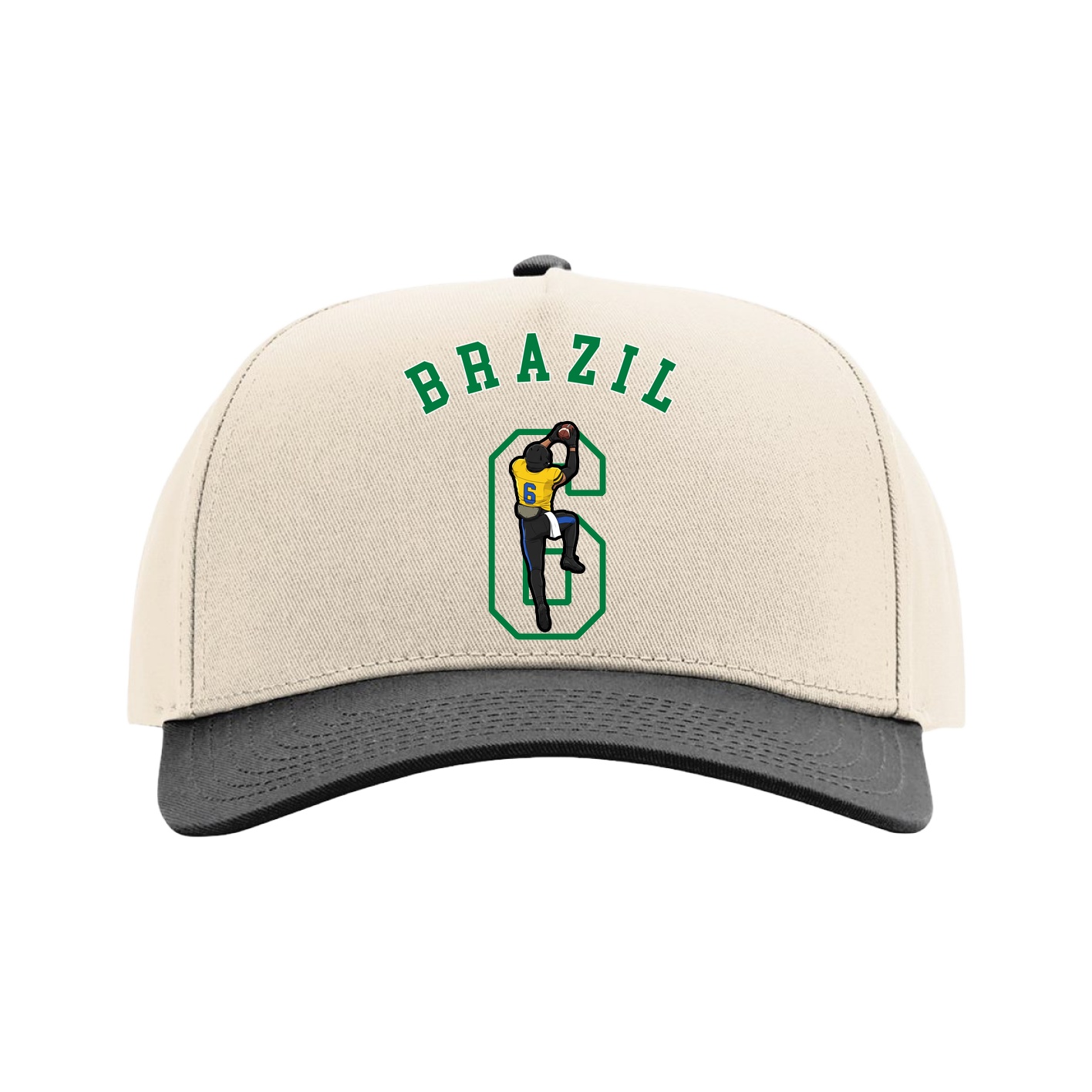 Full Fabric Five-Panel Champ Cap