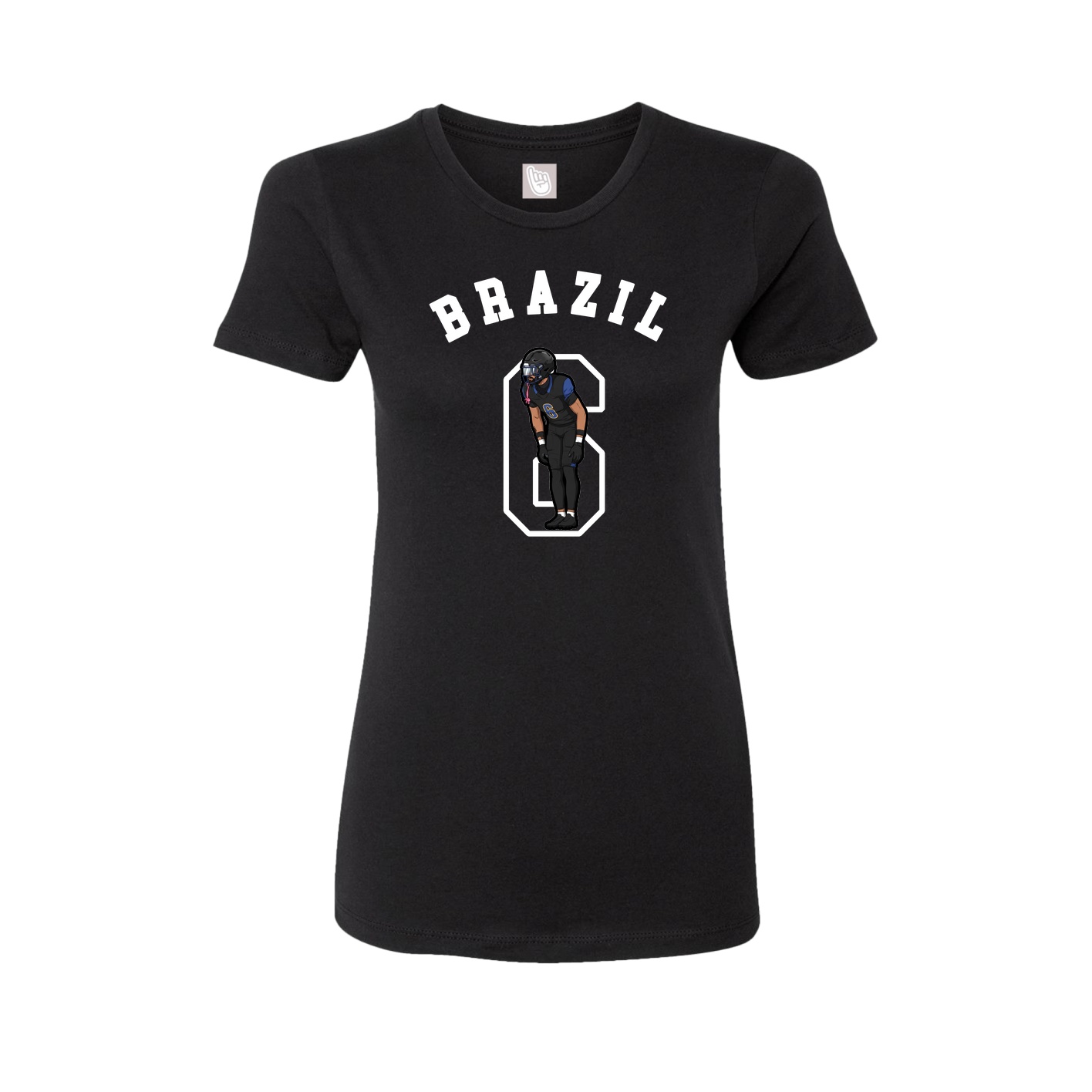 Womens Tee — Shirsey Arch in Black