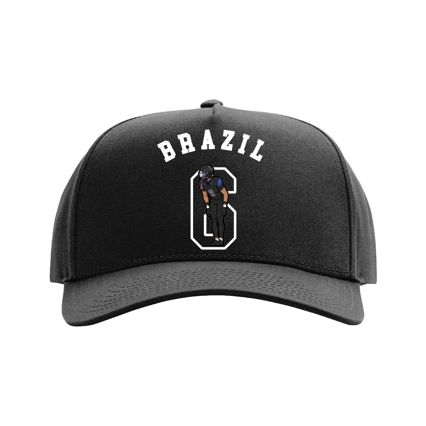 Full Fabric Five-Panel Champ Cap