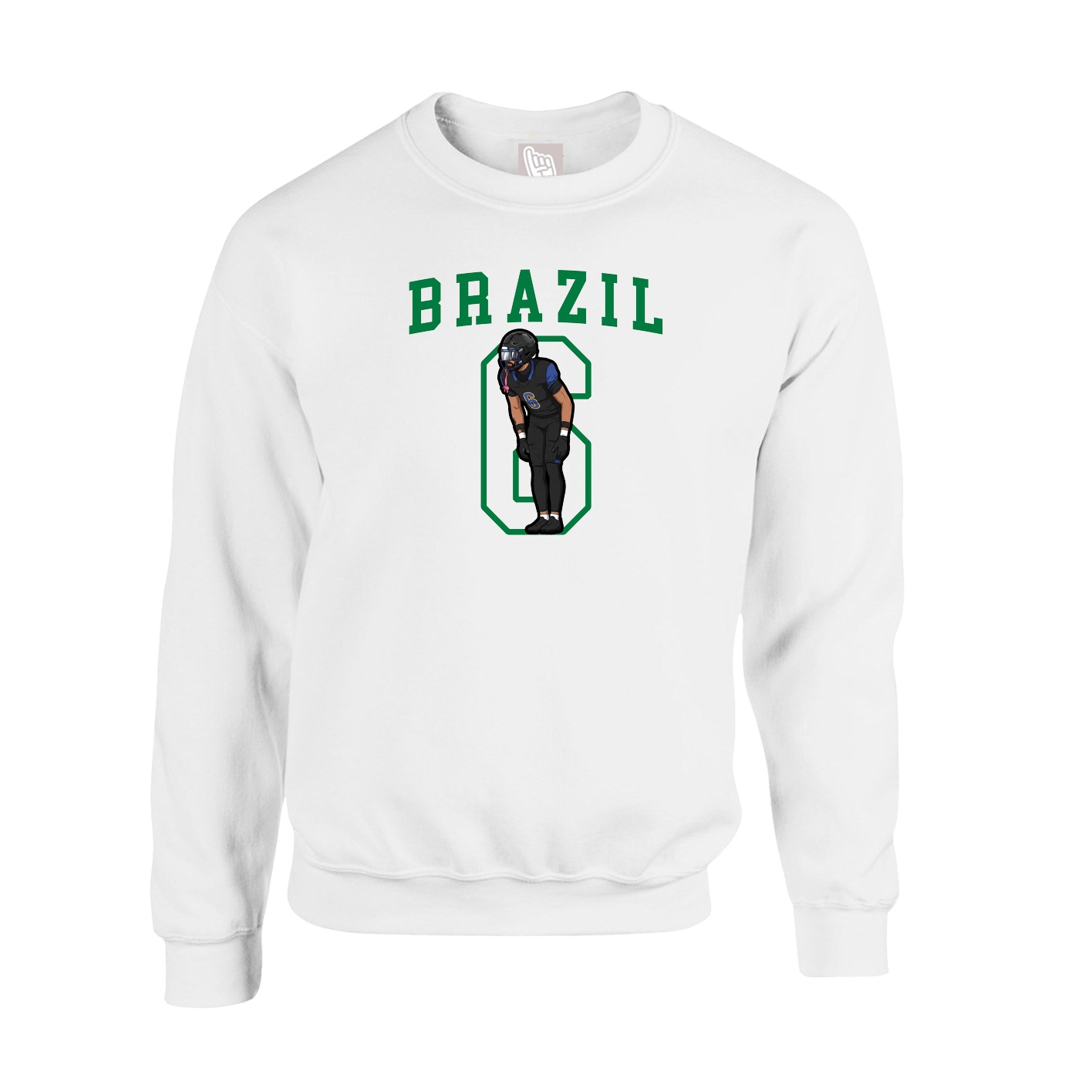 Fleece Crew — Shirsey in White