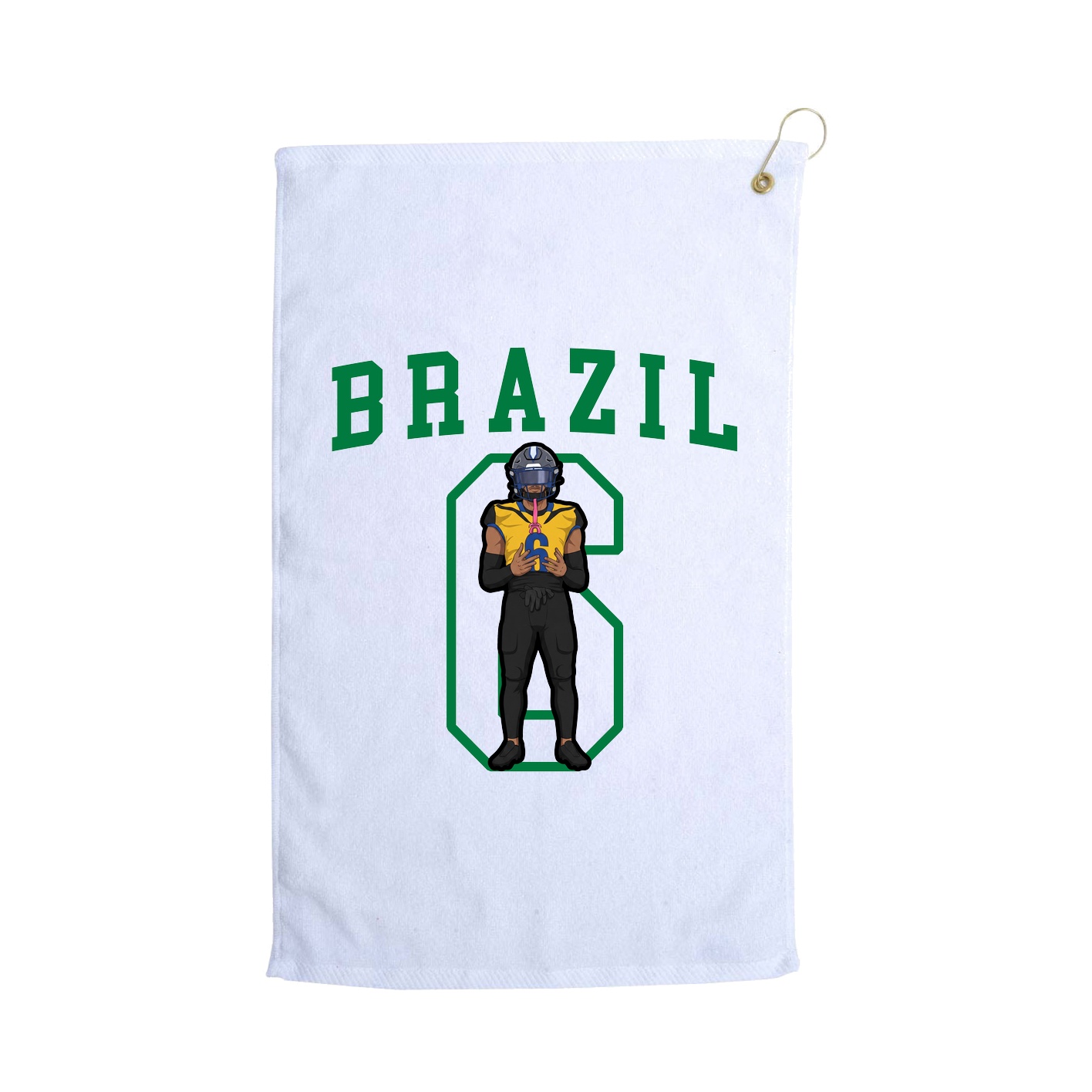 Golf Towel — Shirsey in White