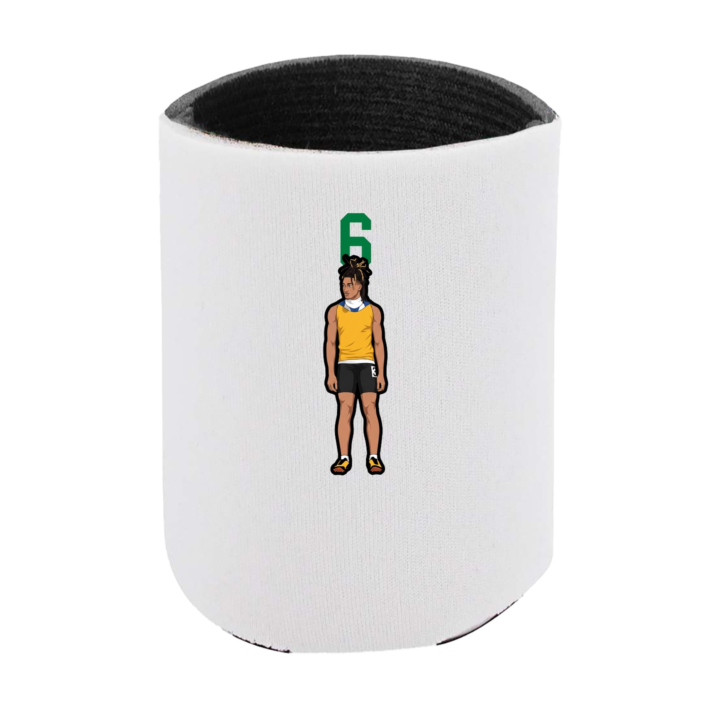 Can Holder — Number Top in White