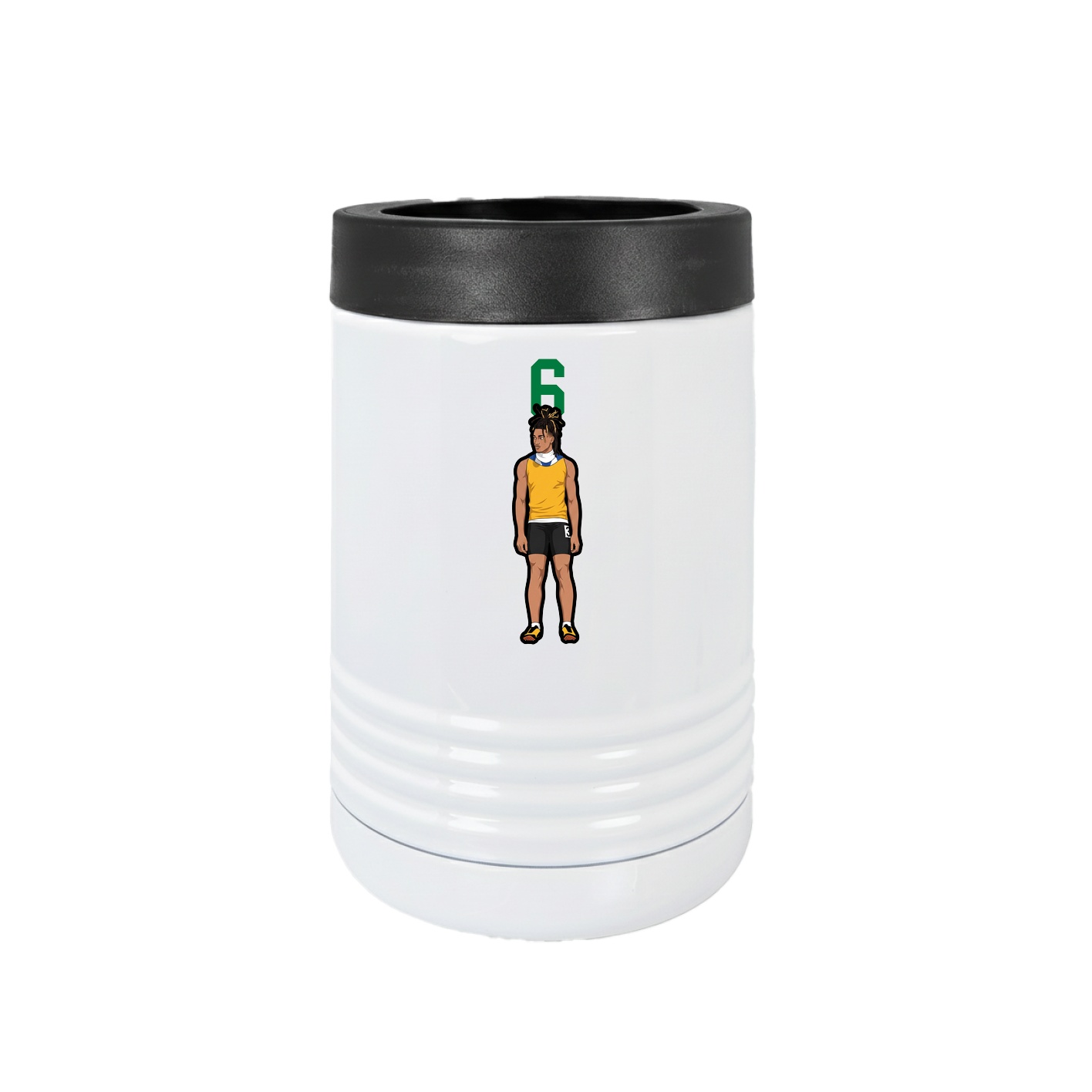 Beverage Holder — Number Top in White