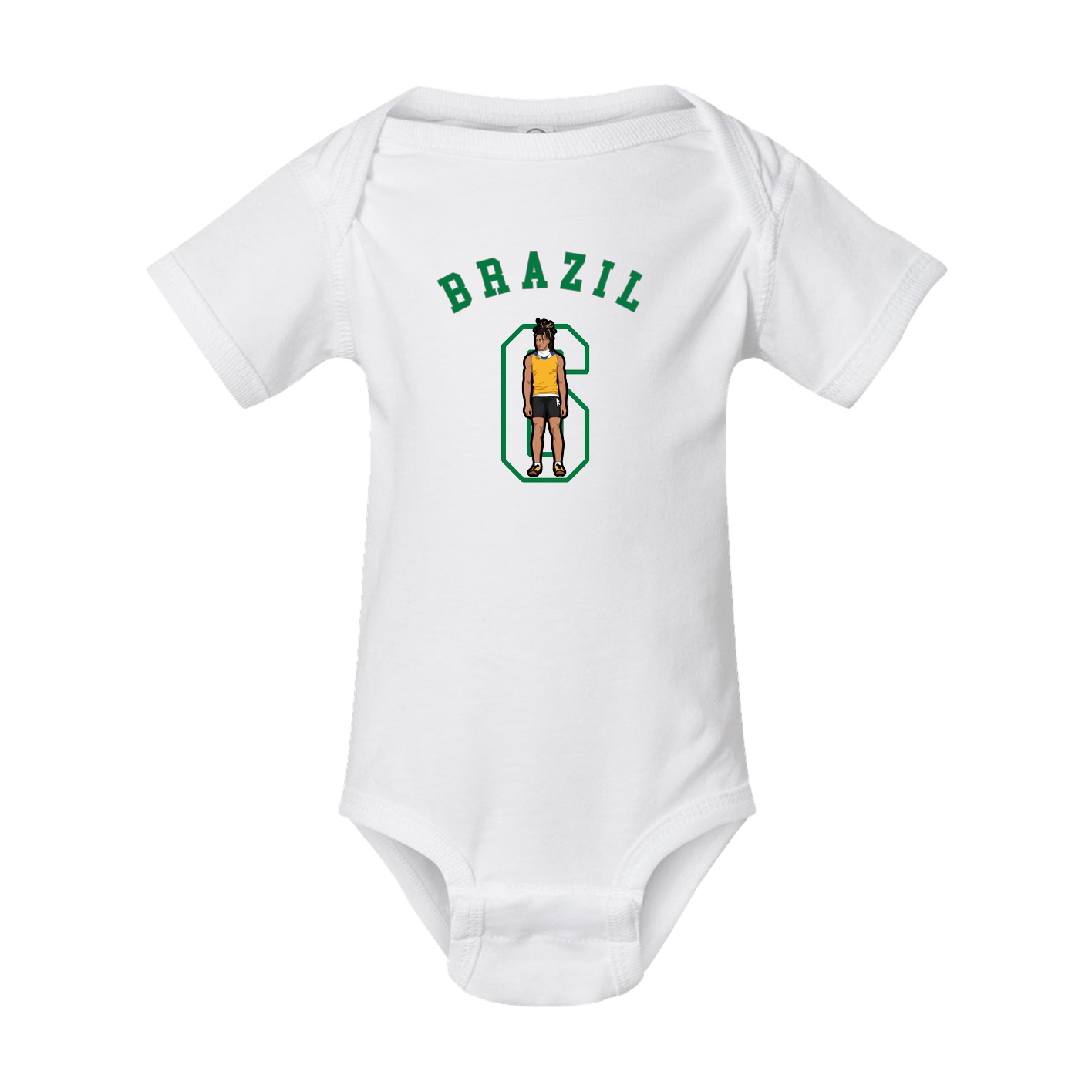 Baby Onesie — Shirsey Arch in White