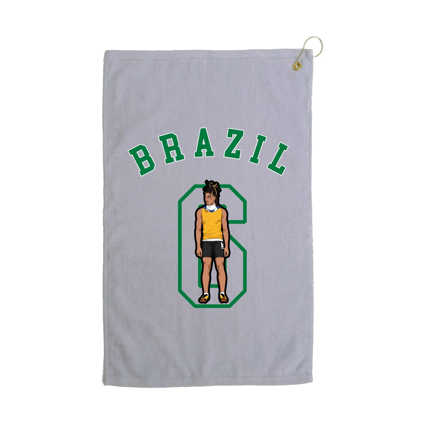 Golf Towel — Shirsey Arch in Grey
