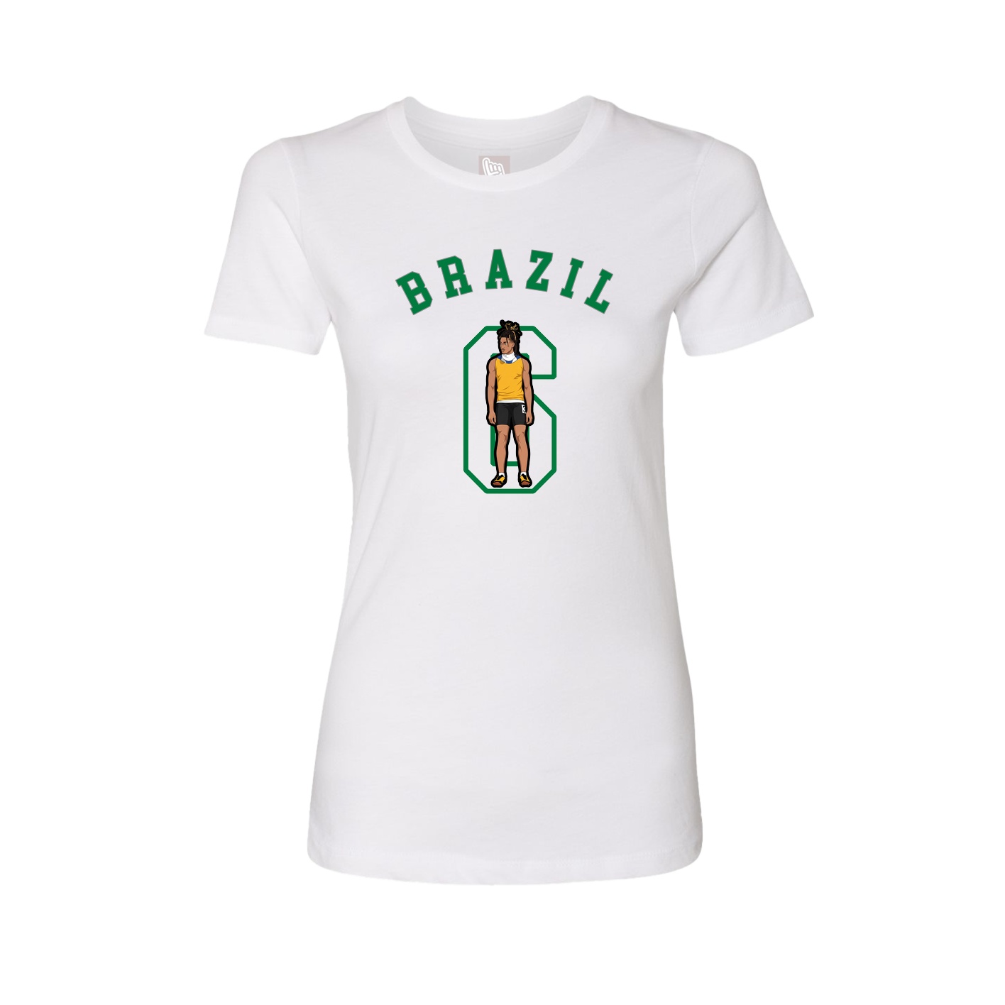 Womens Tee — Shirsey Arch in White