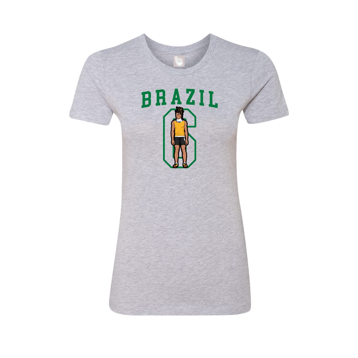 Womens Tee — Shirsey in Grey