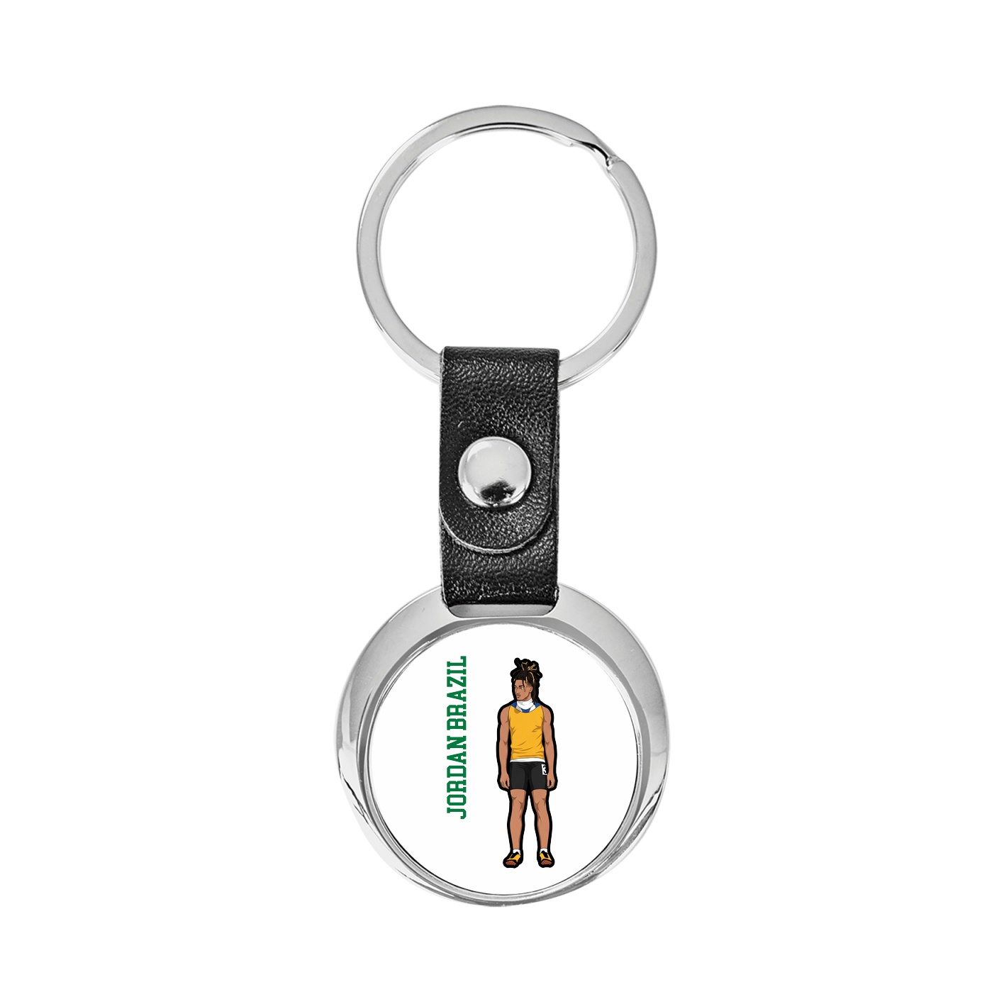 Key Chain — Name Vertical in Classic