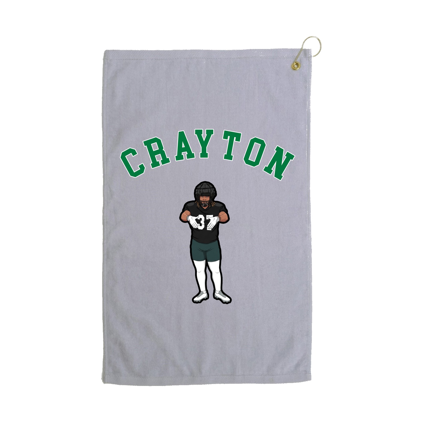 Golf Towel — Shirsey Arch in Grey