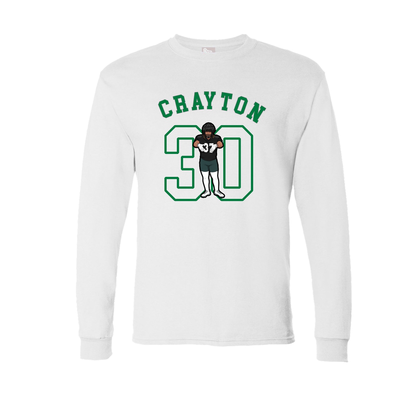 Long Sleeve Tee — Shirsey Arch in White