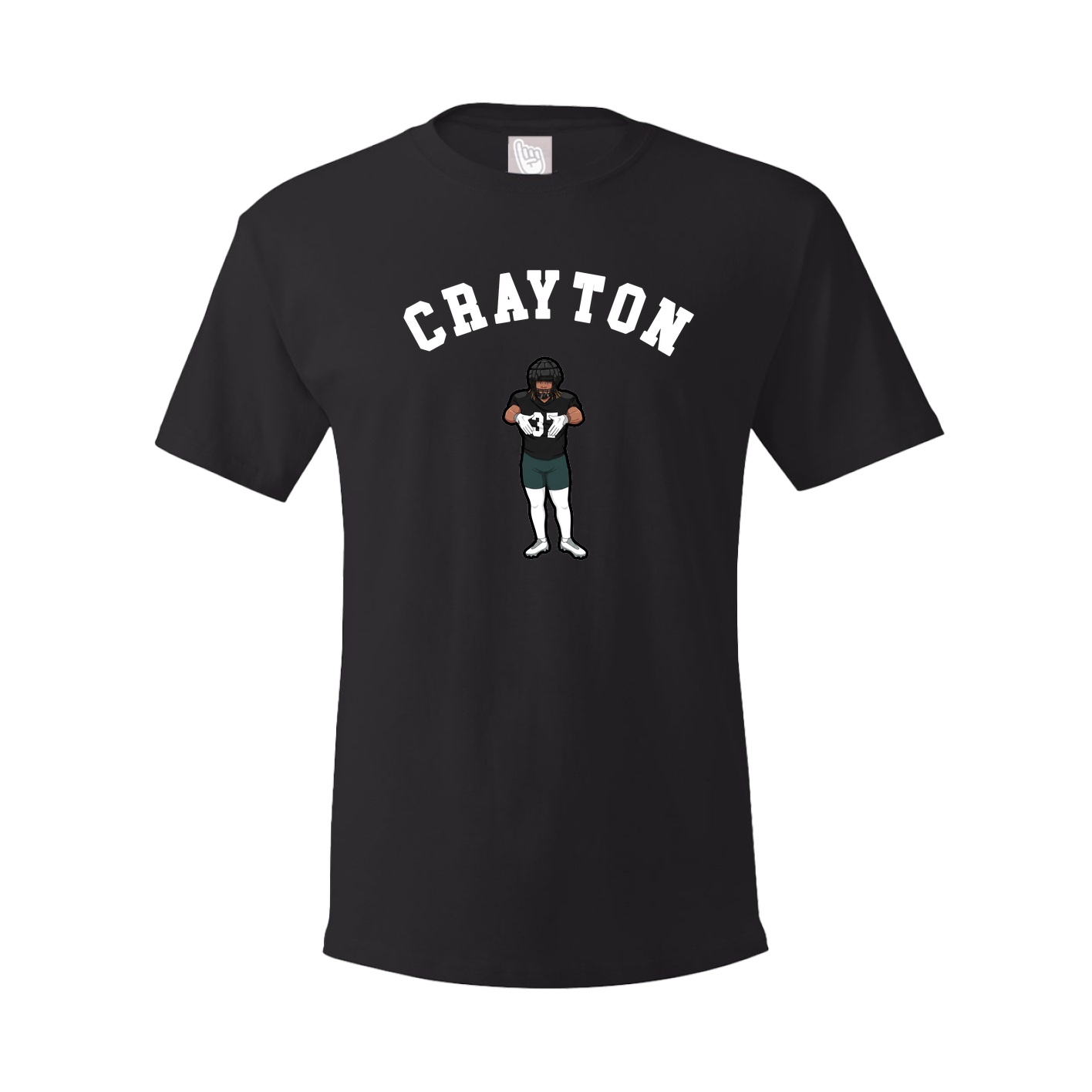 Youth Tee — Shirsey Arch in Black