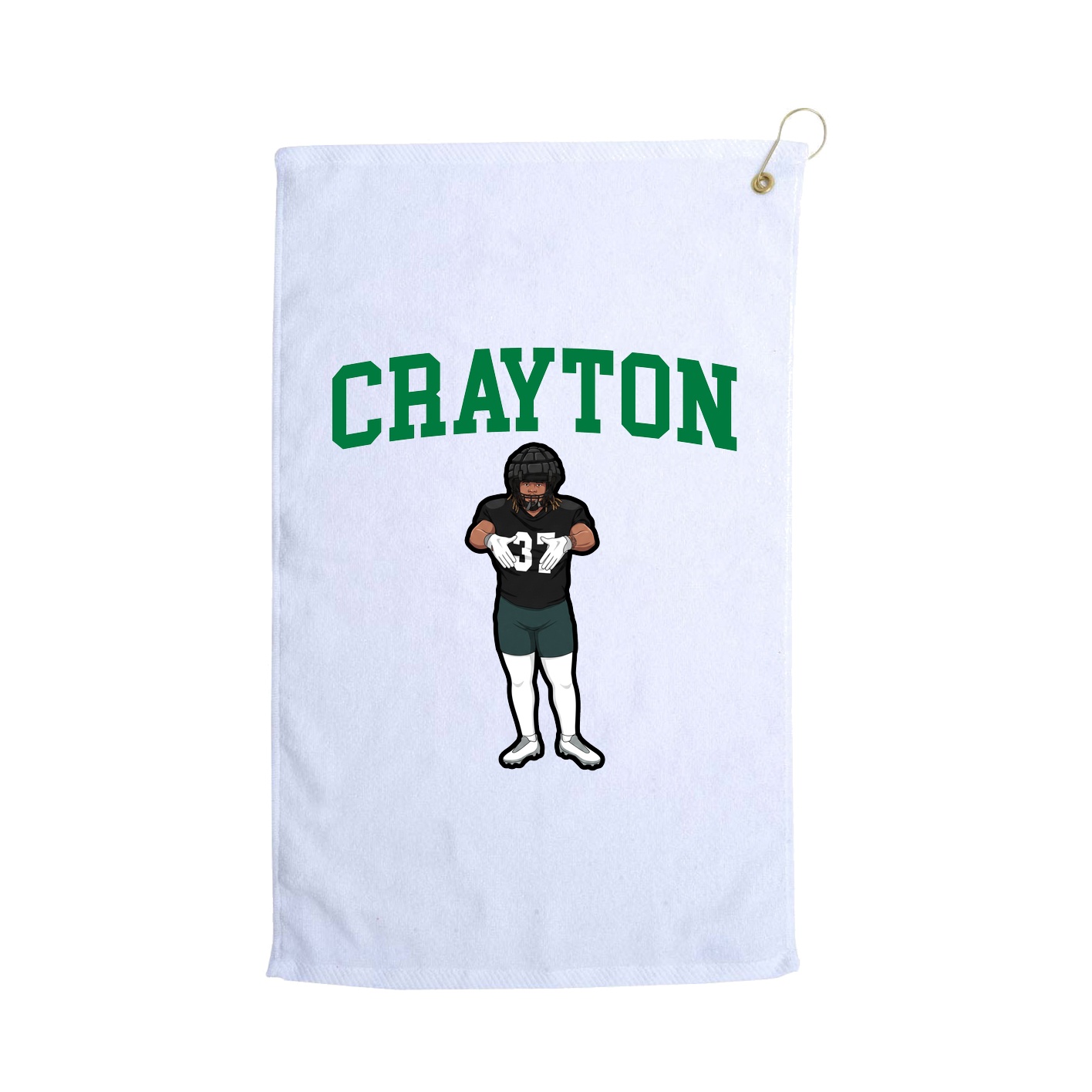 Golf Towel — Shirsey in White