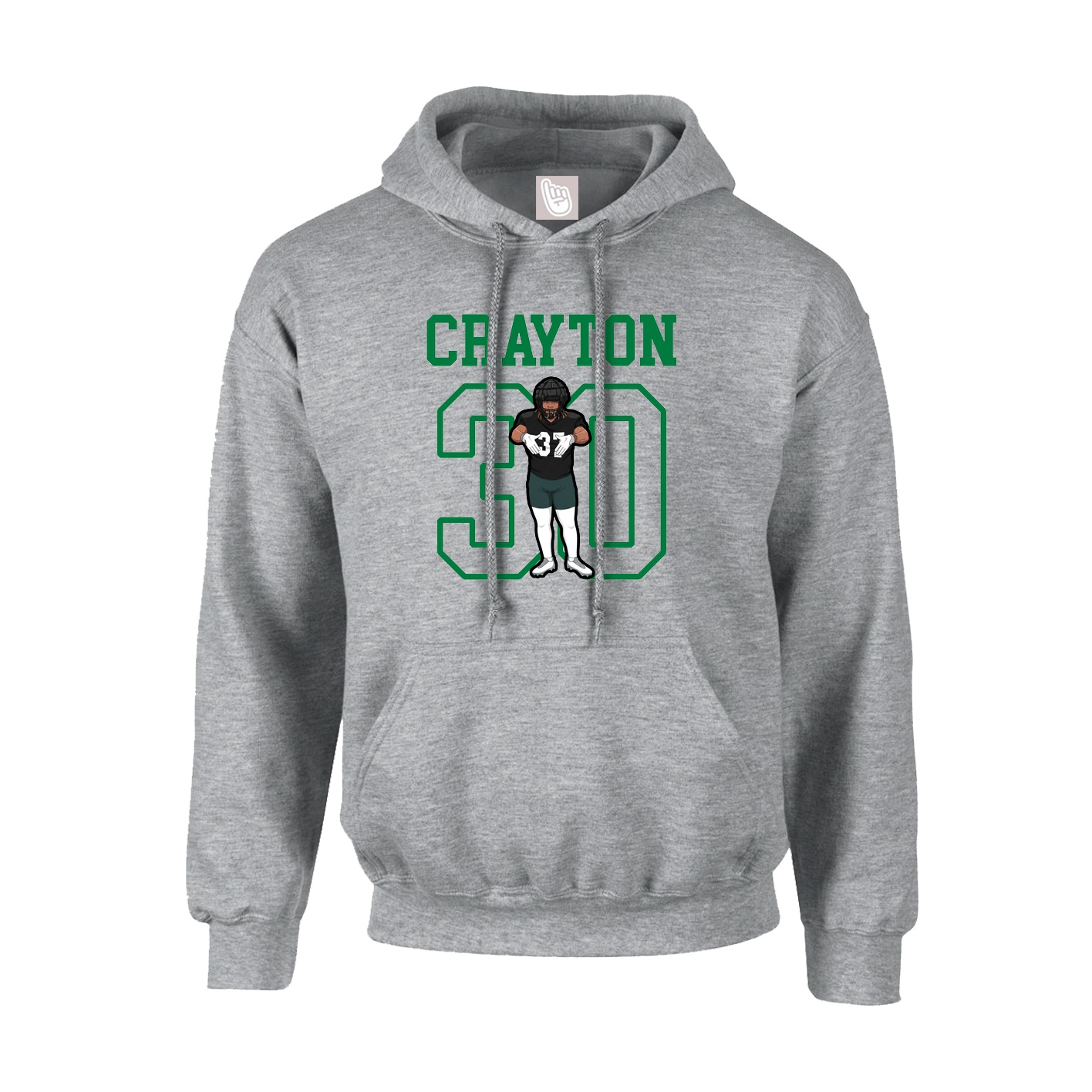 Youth Hoodie — Shirsey in Grey