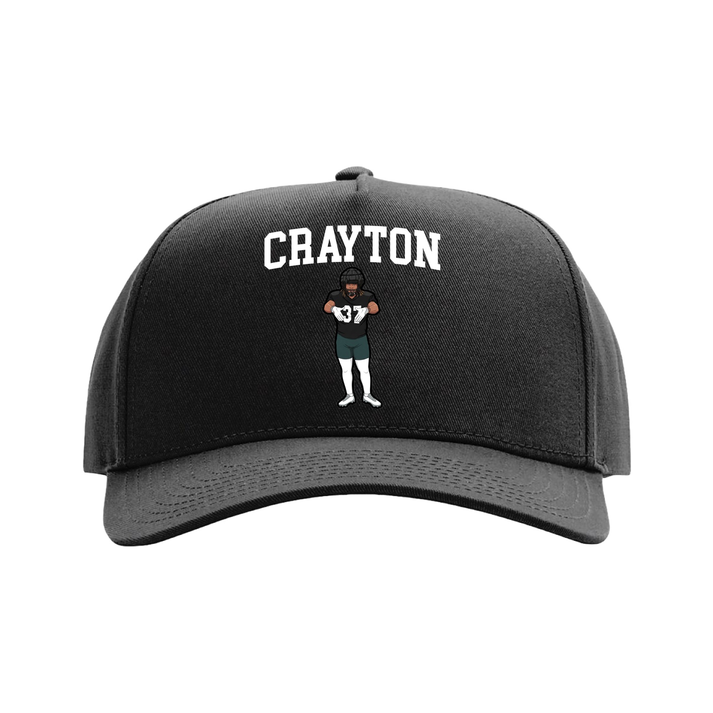 Full Fabric Five-Panel Champ Cap