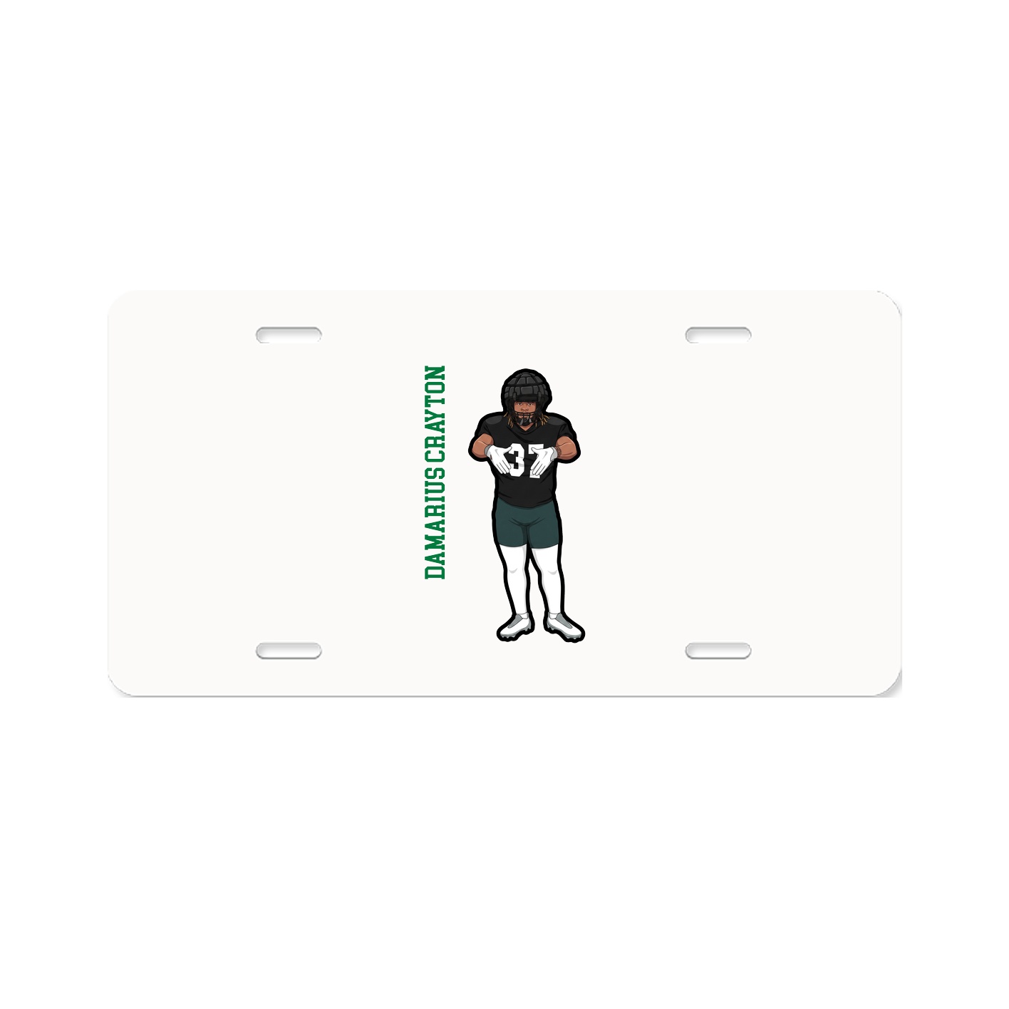 Aluminum License Plate